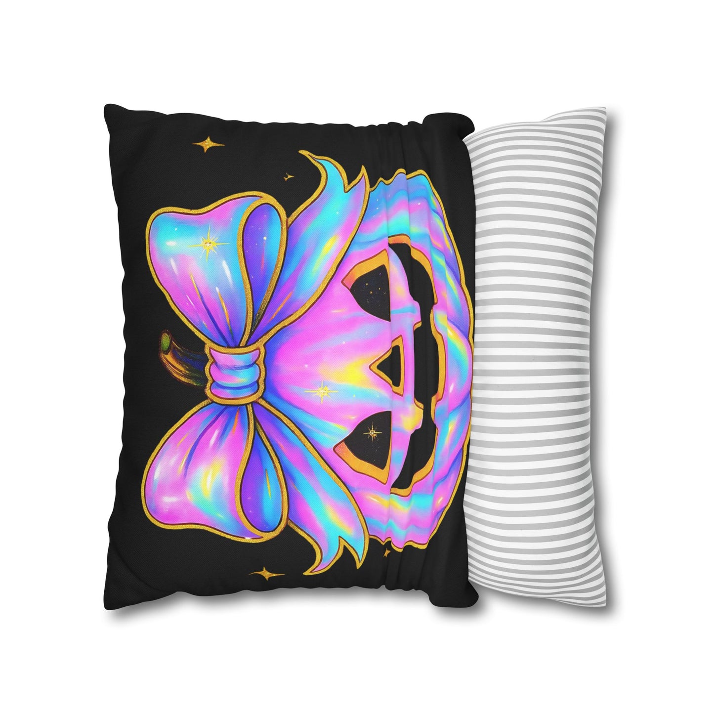 Halloween Pumpkin Pillowcase - Cozy Fall Decor and Spooky Throw Pillow for Autumn Gifts and Festival Decoration - VYBE Shop