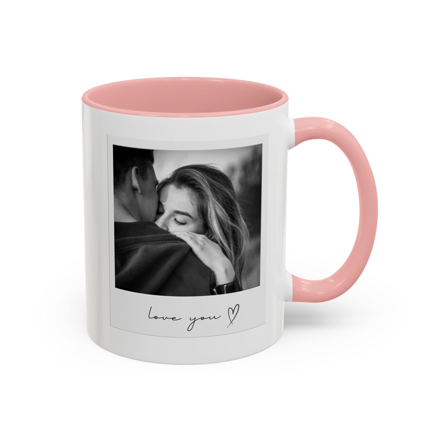 Love You Coffee Mug – Customized Romantic Gift for Couples, Engagement Present, Valentine's Day - VYBE Shop