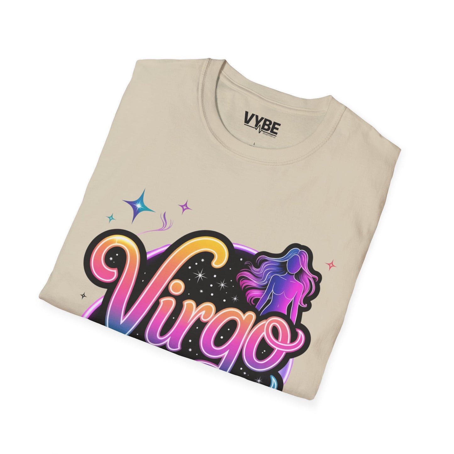 Colorful Virgo Zodiac T-Shirt