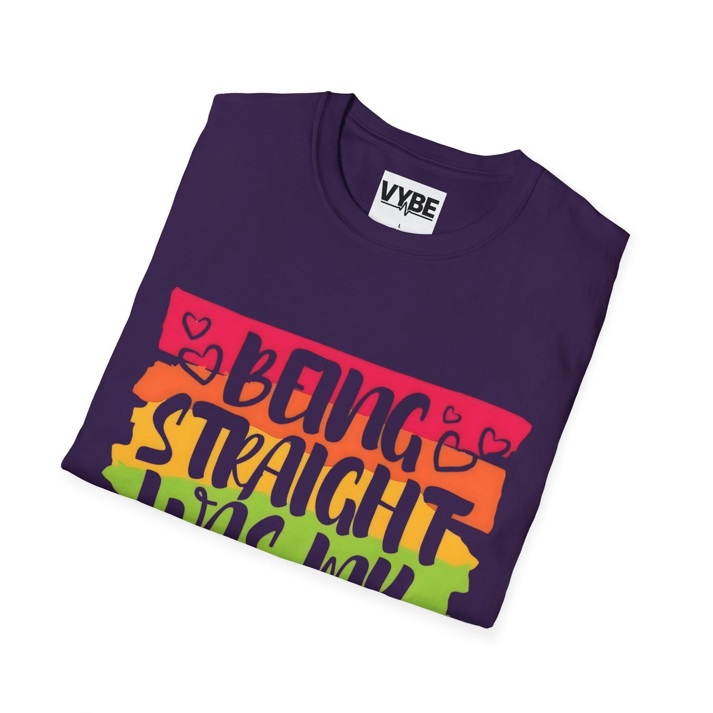 LGBTQ- Pride Expression T-Shirt - Rainbow Pride Apparel, Gift for Pride Month, Fun Casual Wear, Inclusive Fashion - VYBE Shop