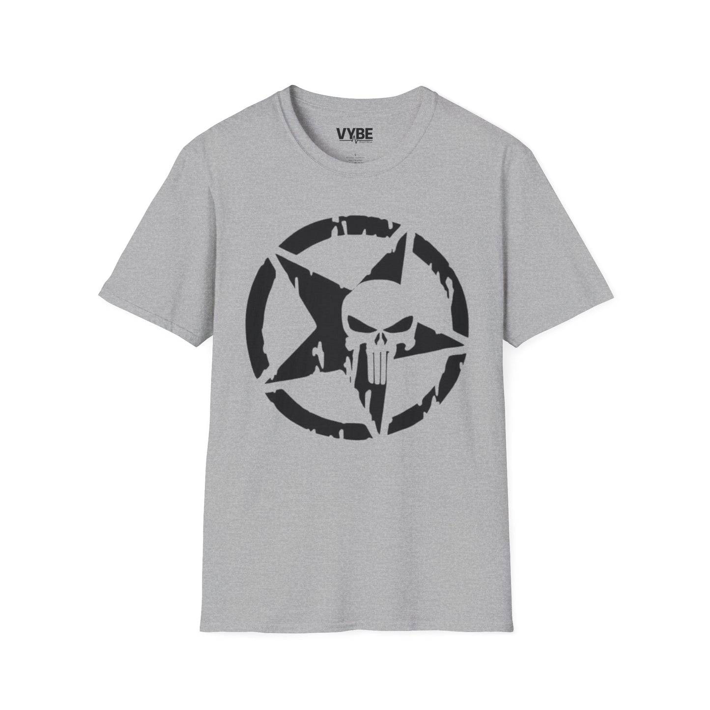 Skull Pentagram T-Shirt - VYBE