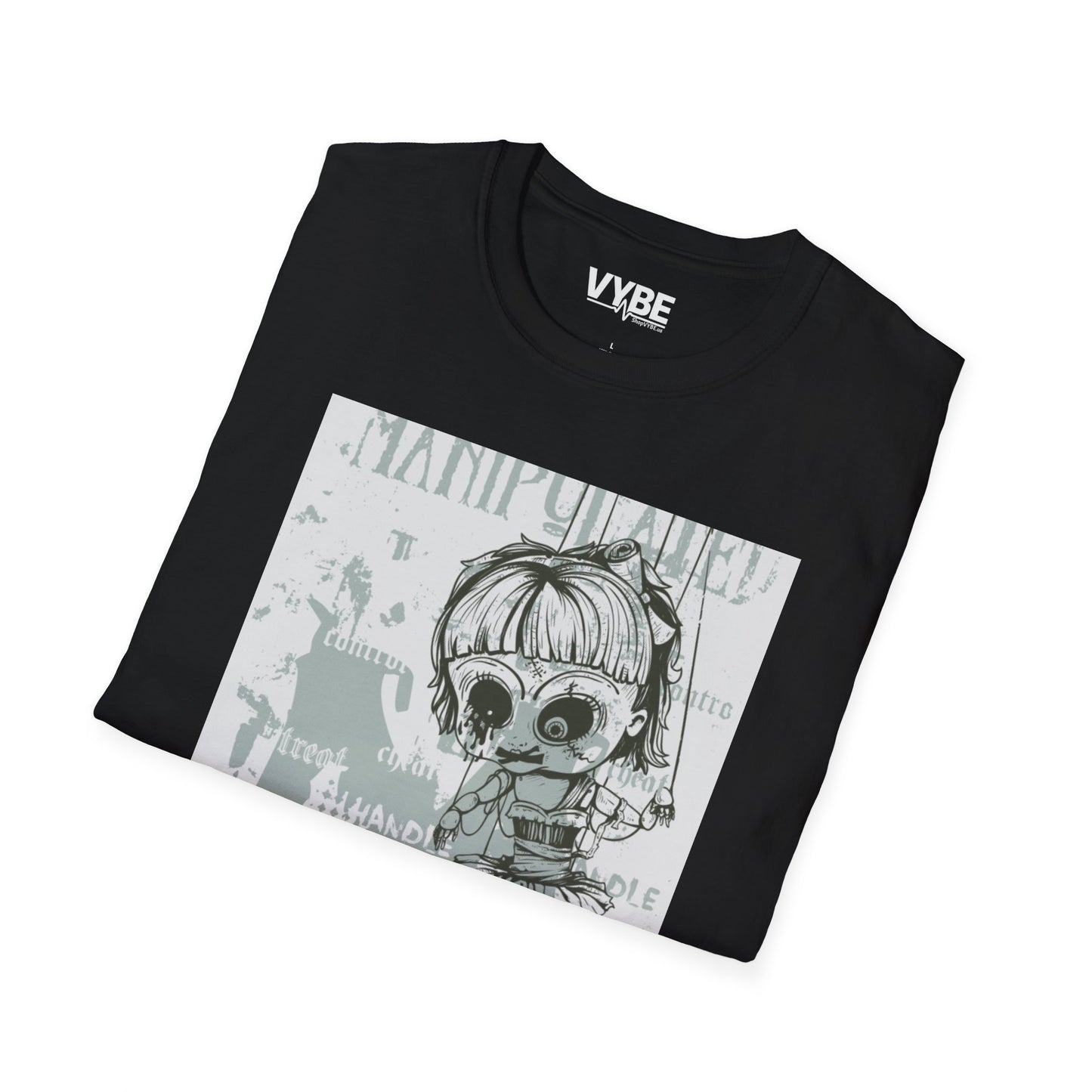 Shadow Manipulated T-Shirt - VYBE