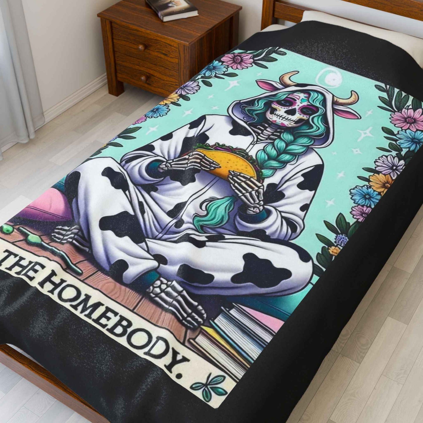 Tarot Homebody Plush Blanket