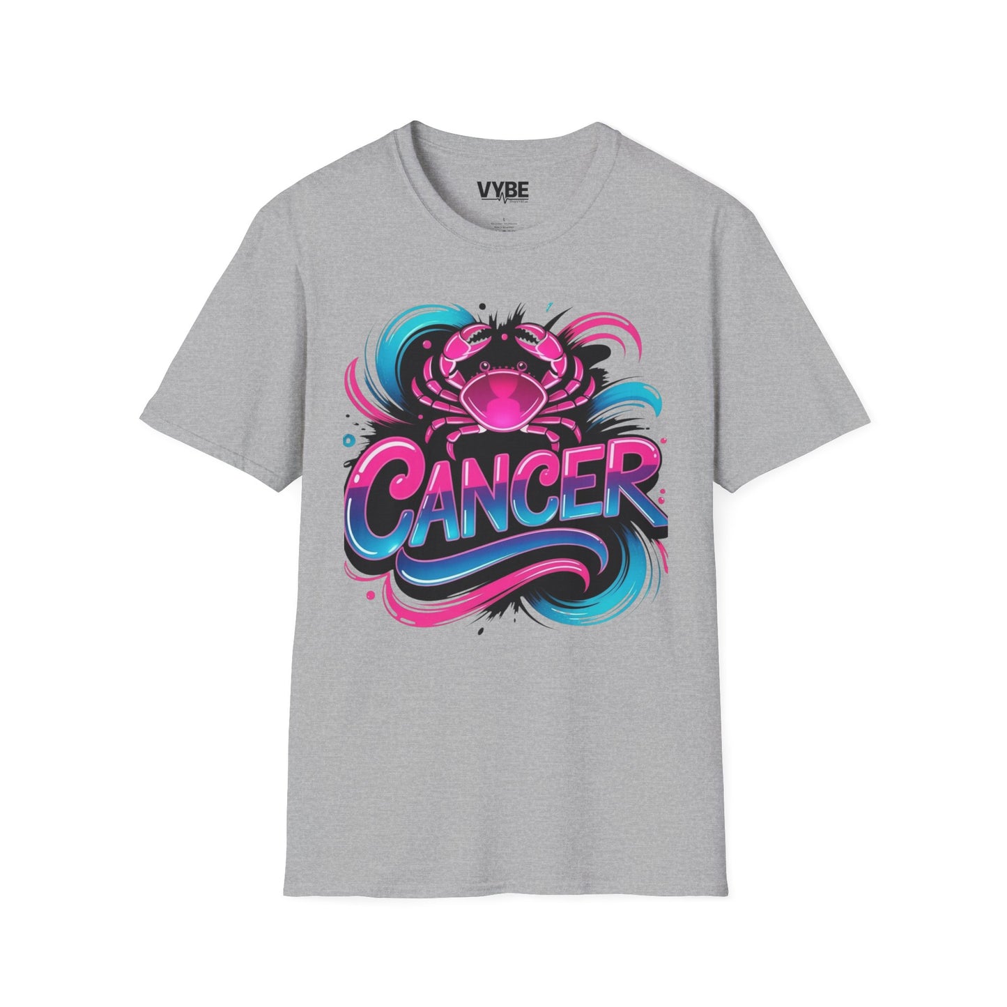 Colorful Cancer Zodiac T-Shirt