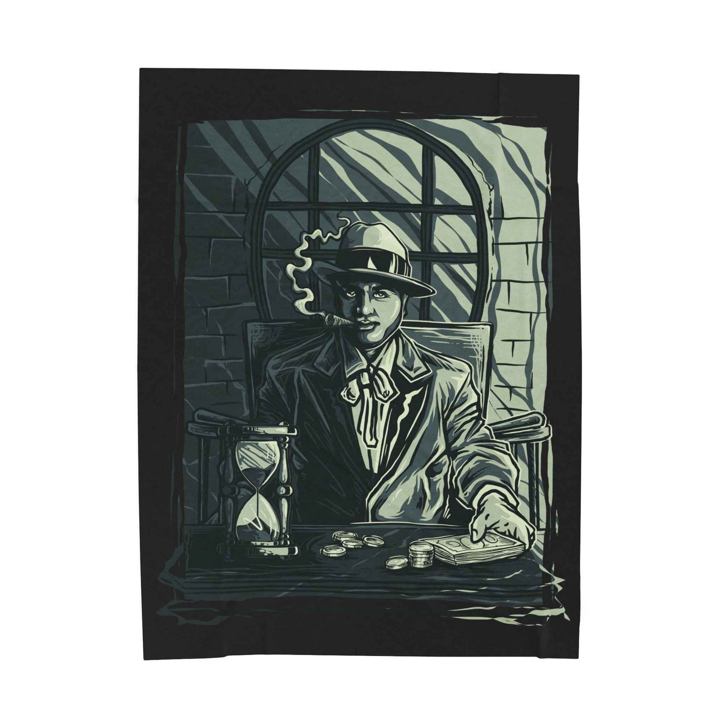 Vintage Film Noir Blanket