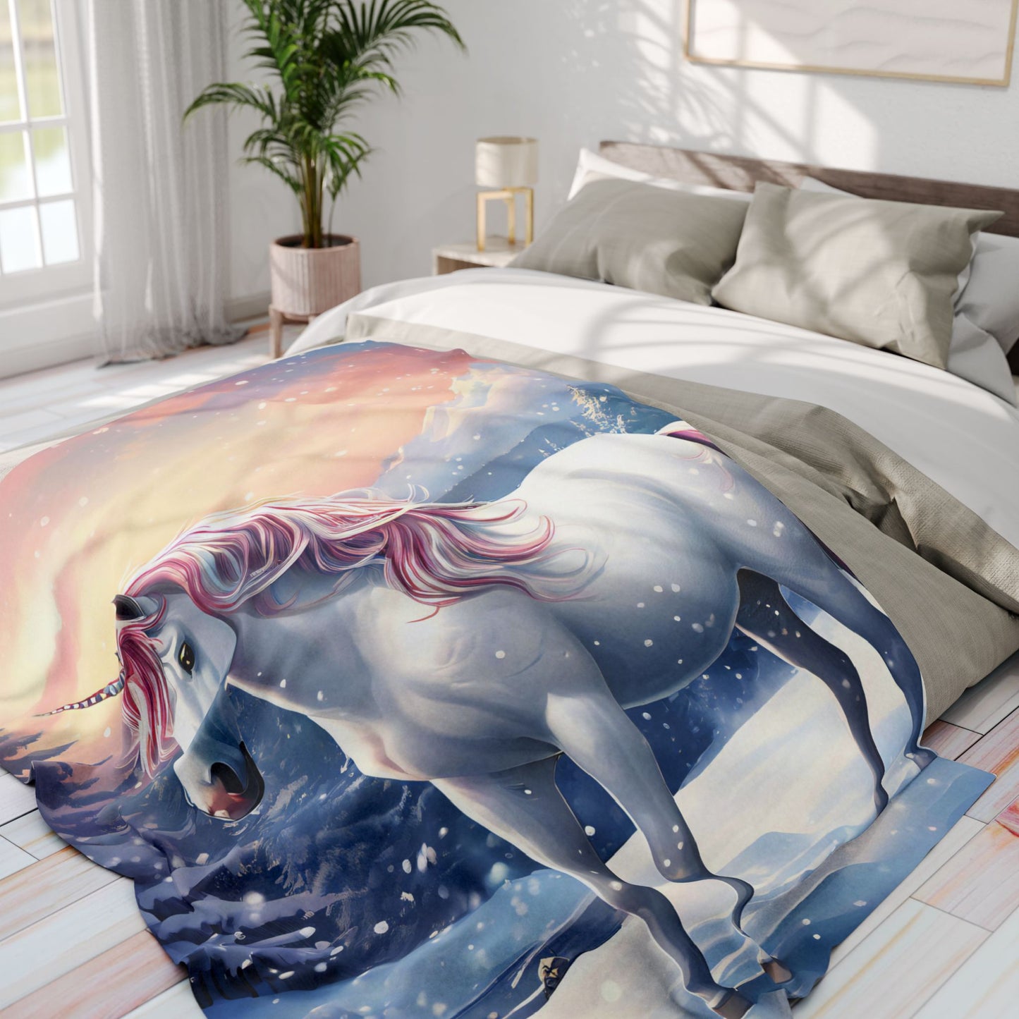 Magical Unicorn Arctic Fleece Blanket