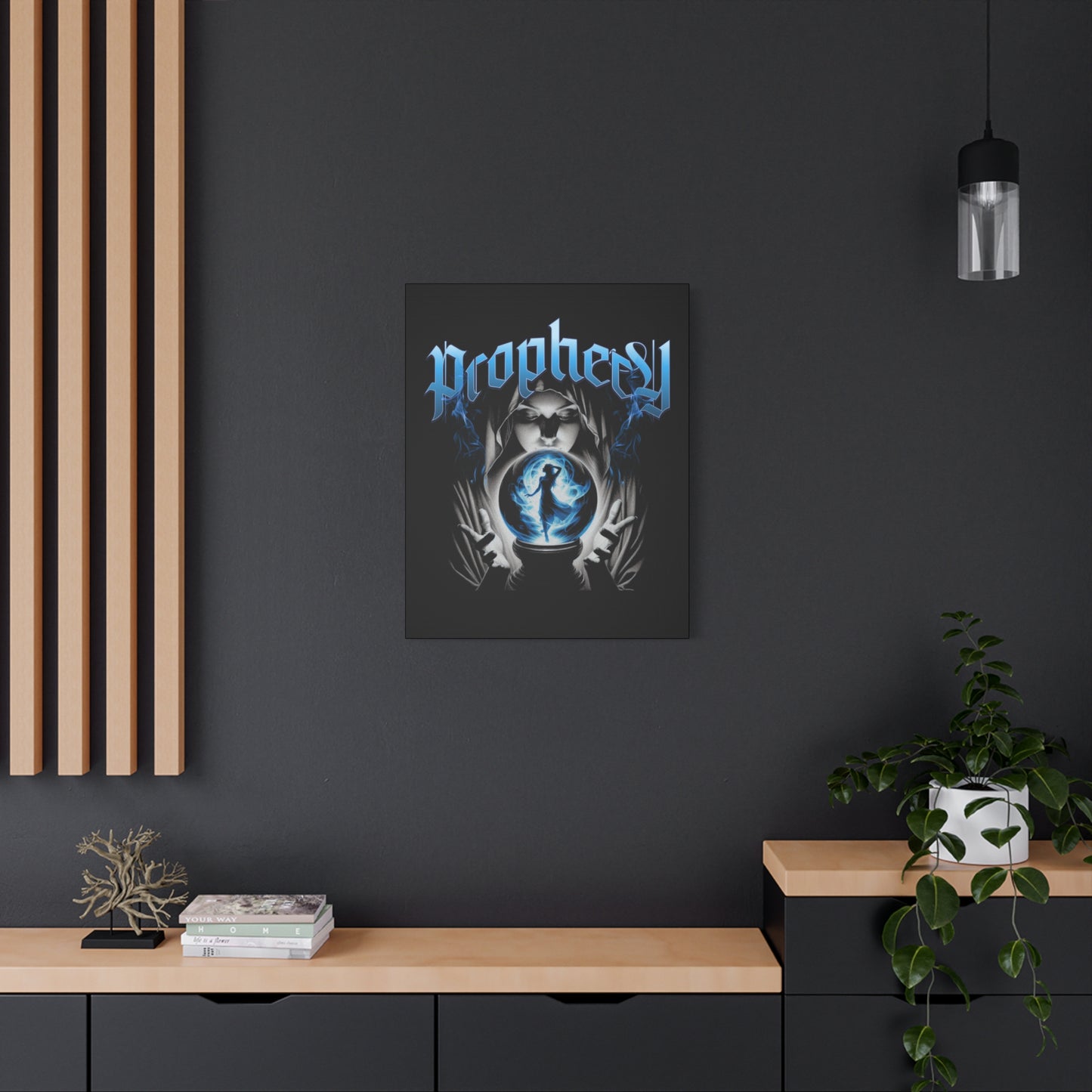 Mystical Wall Art Canvas, Wall Decor, Prophecy Art, Home Decoration, Gift for Occasions, Fantasy Artwork, Unique Wall Piece - VYBE Shop