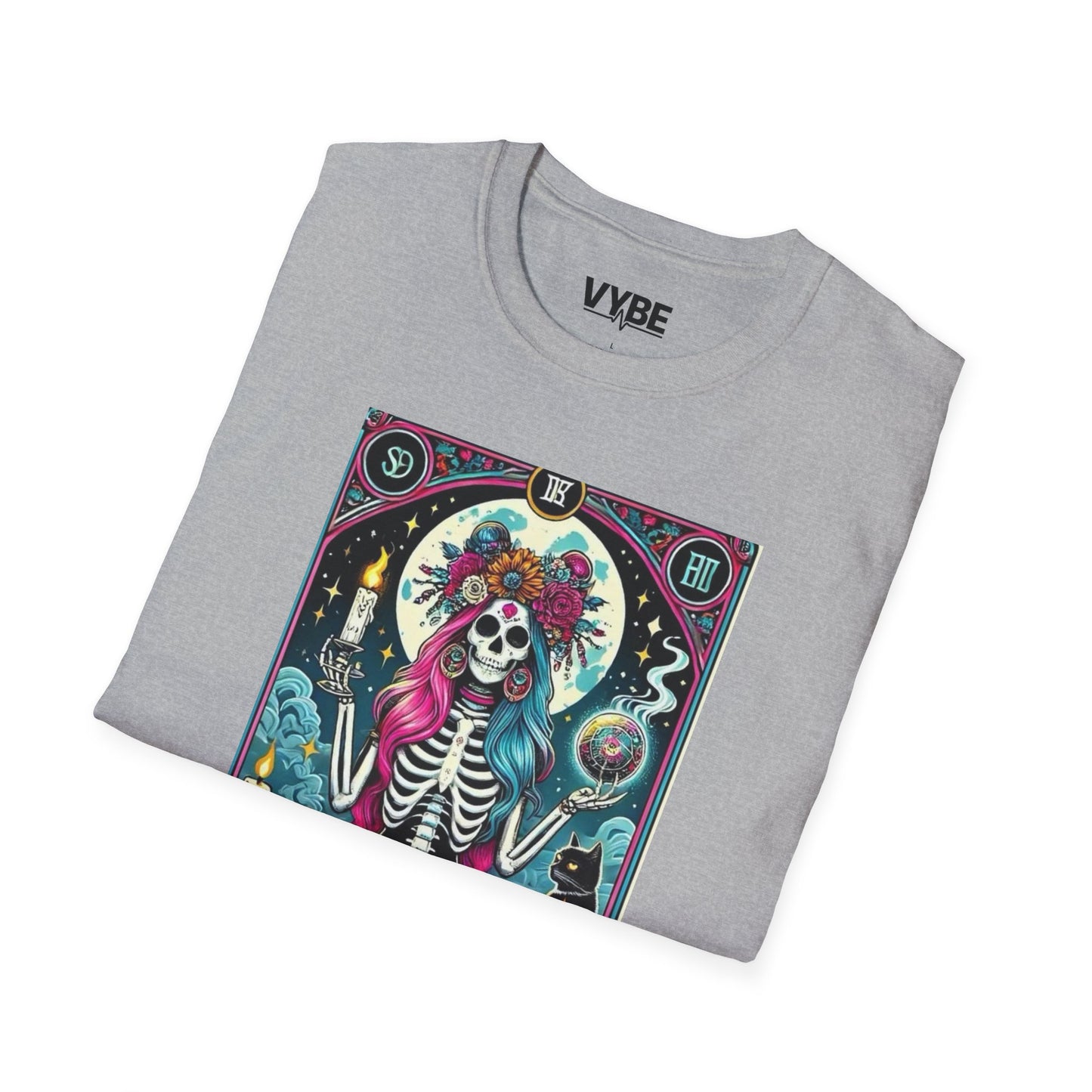 The Spiritual Bitch- Tarot Unisex T-Shirt - Bold Graphic Tee for Self-Expression, Funny Gift - VYBE Shop