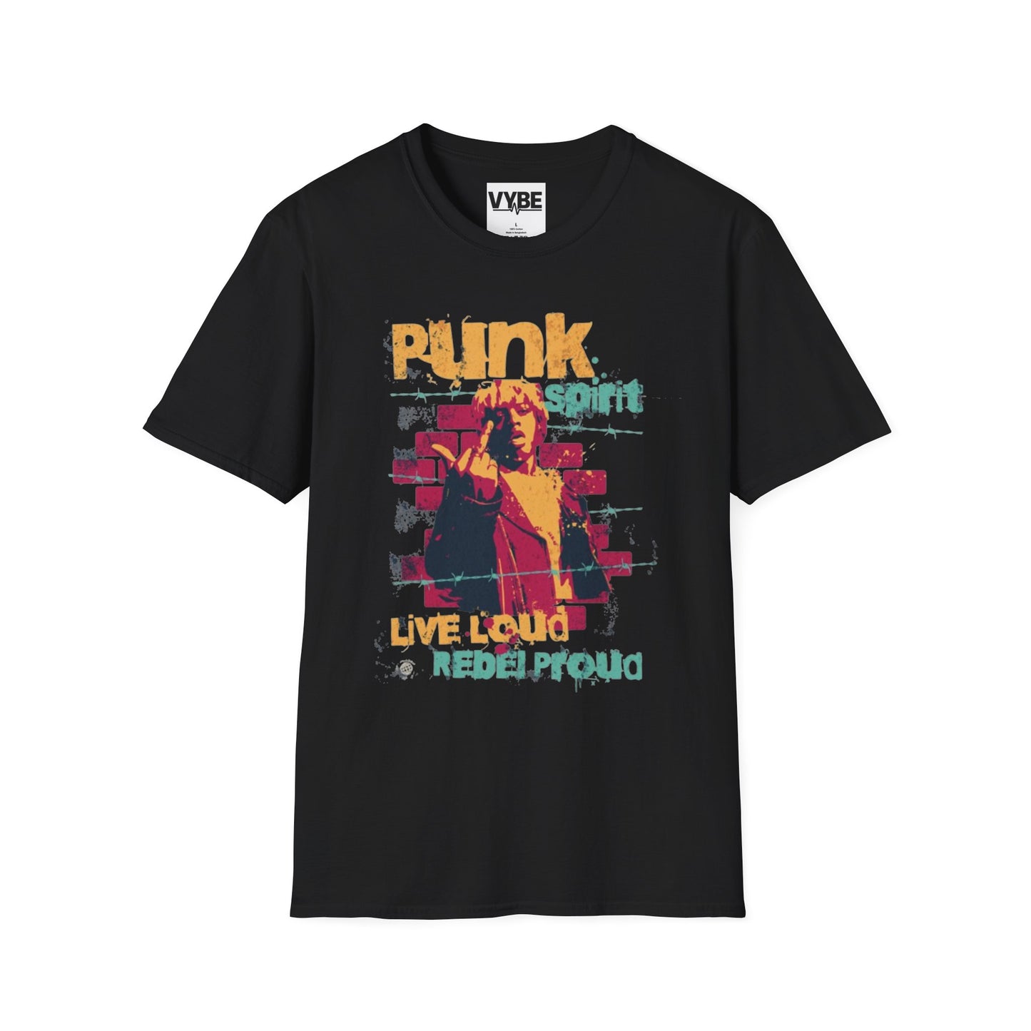 Punk Spirit Unisex T-Shirt - VYBE Shop