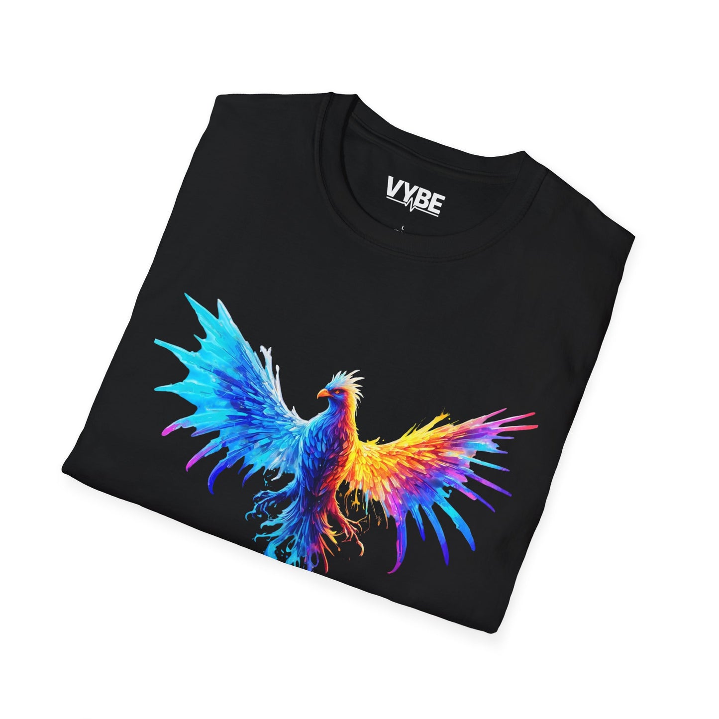 Colorful Phoenix Graphic Tee - VYBE Shop
