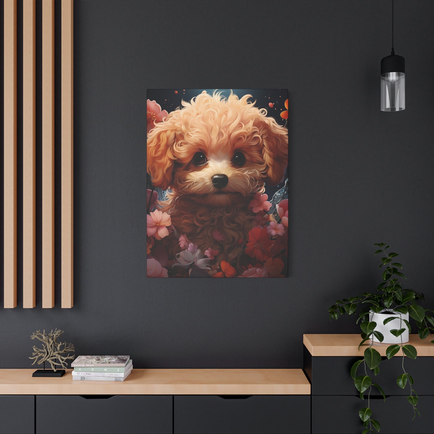Adorable Poodle Wall Art - Stunning Adorable Poodle Wall Art for Pet Lovers - VYBE Shop