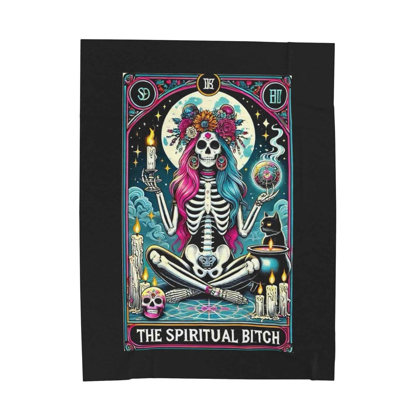 Tarot Spiritual Plush Blanket