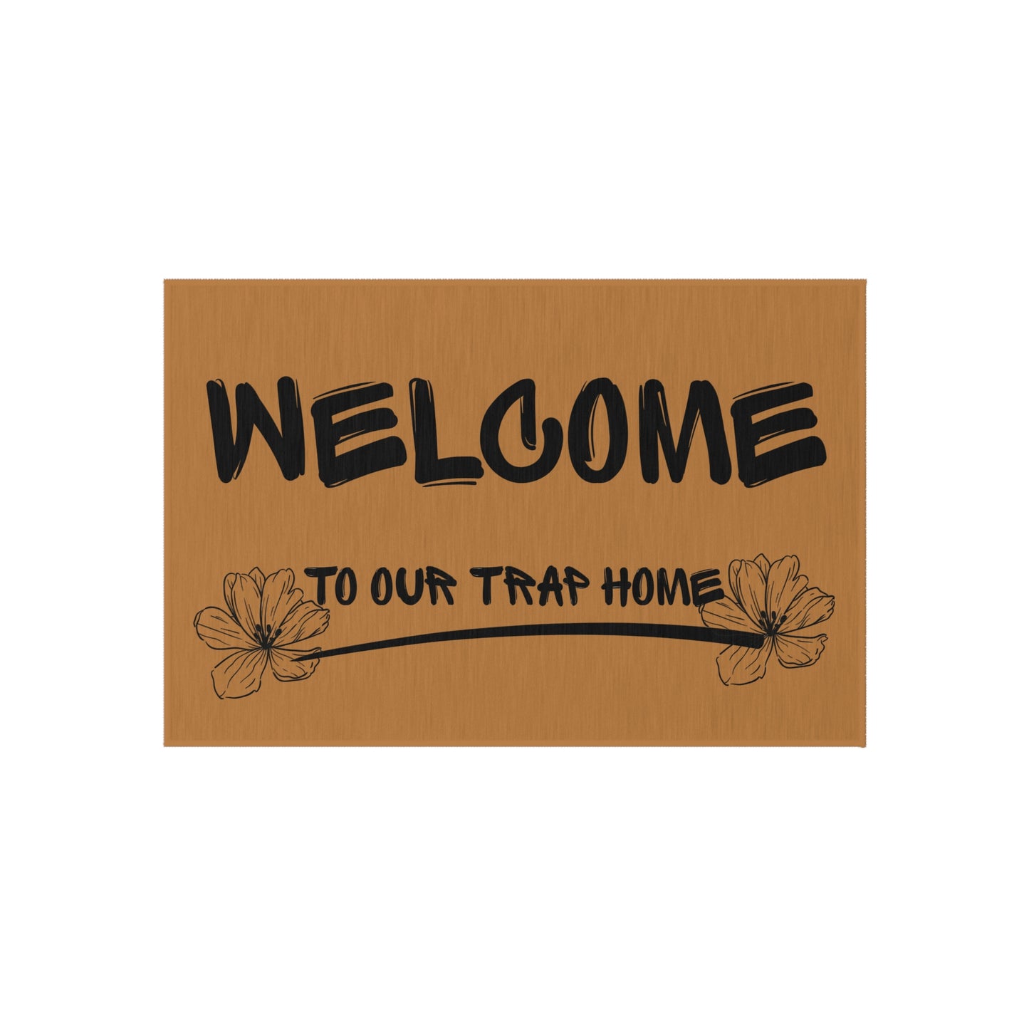 Welcome Outdoor Rug, Welcome To Our Trap Home - VYBE