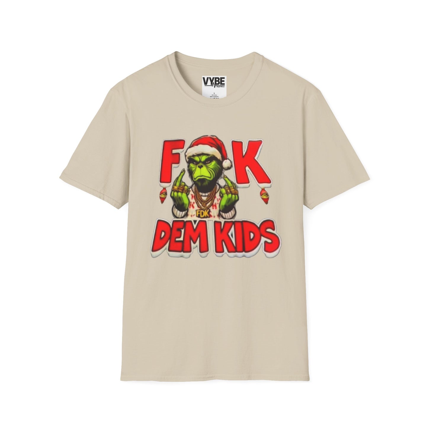 Christmas- Fuck Dem Kids Grinch T-Shirt
