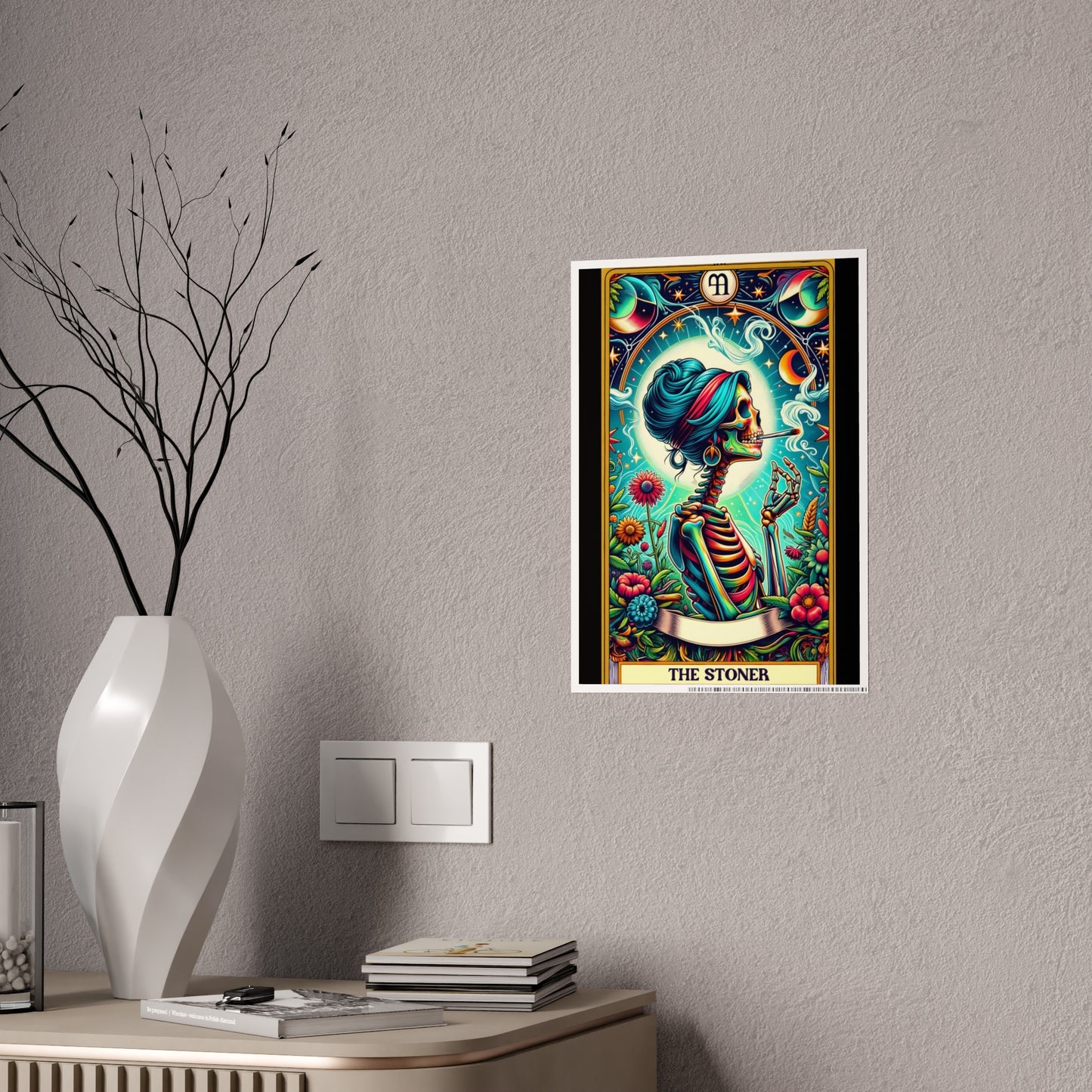 The Stoner- Tarot Wall Art - VYBE Shop