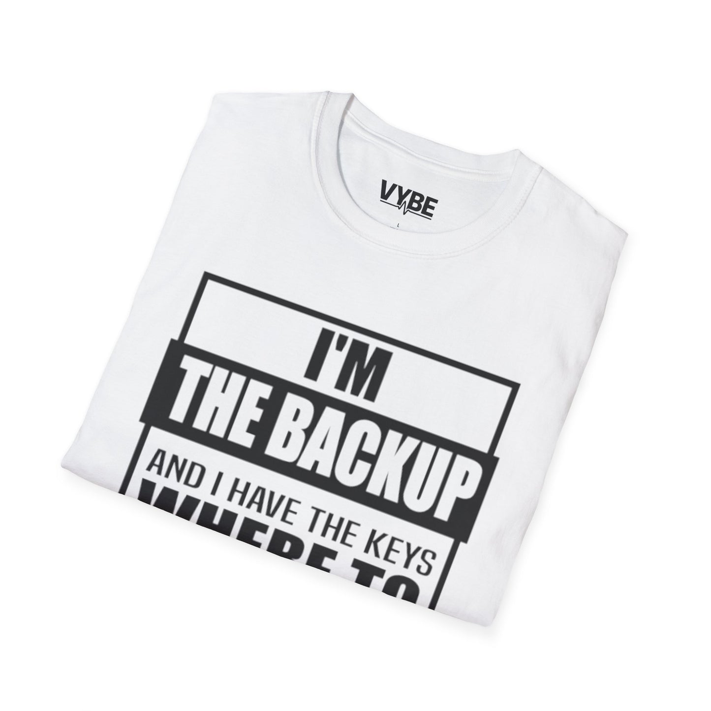 Drunk Tee- I'm The Backup, Fun Night Out Group Tees - VYBE Shop