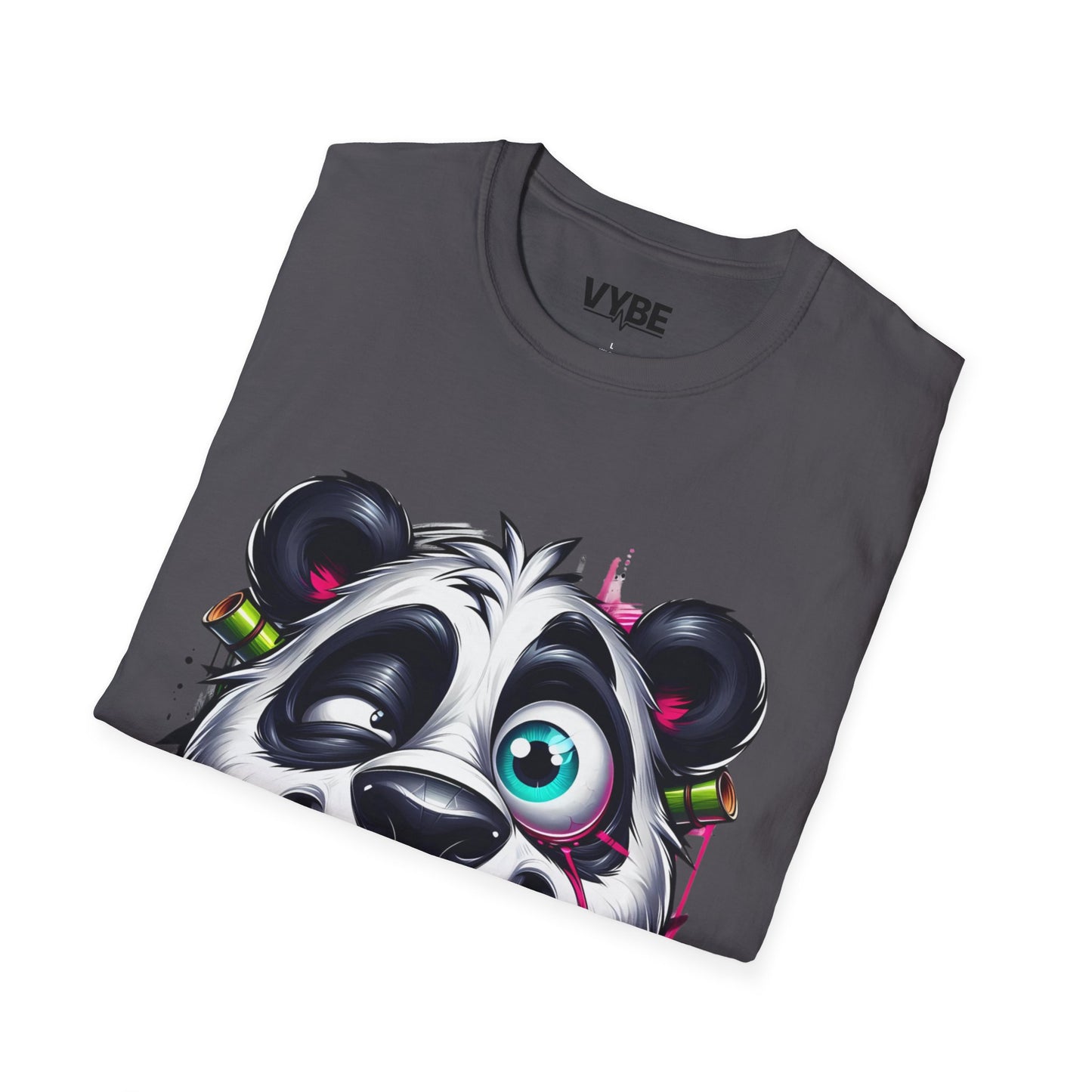 Vibrant Panda Graphic Tee - VYBE Shop