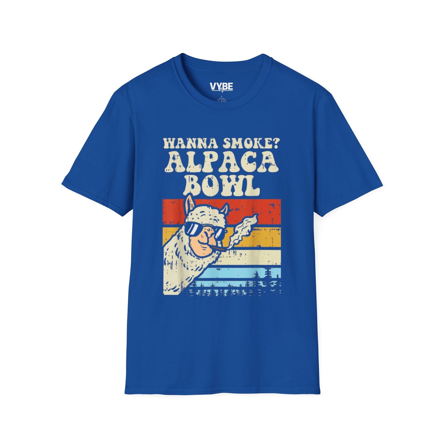 420- Alpaca Bowl T-Shirt, Funny Gift For Hippie Stoners - VYBE Shop