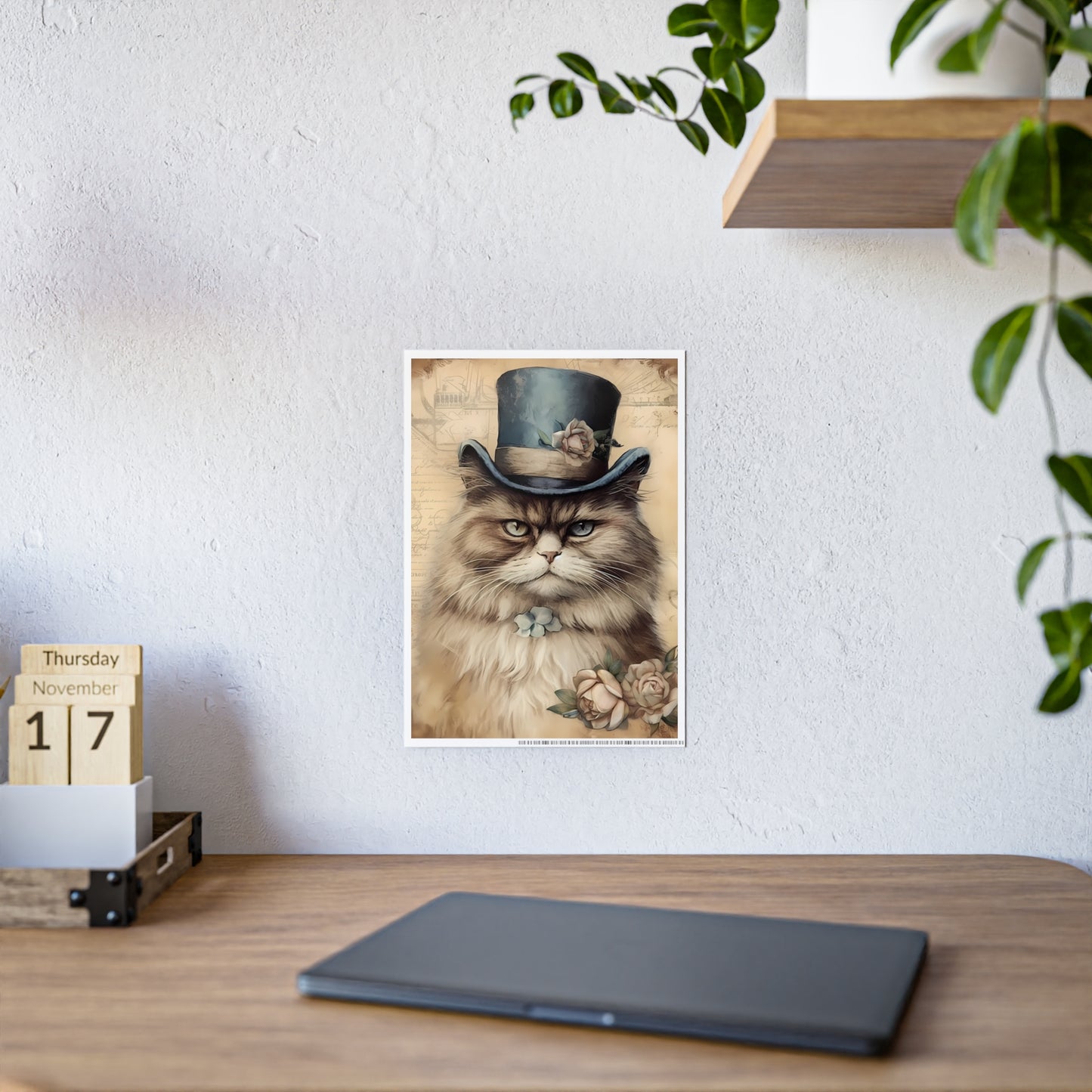Vintage Pet Poster - Perfect Gift for Cat Lovers - VYBE Shop