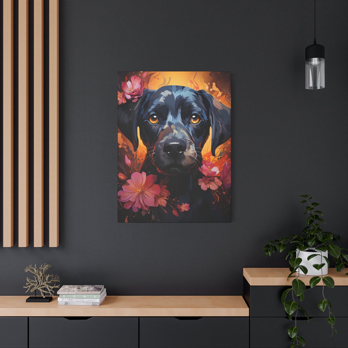Canvas Beauceron Dog Art Print, Wall Art, Gift For Dog Lover - VYBE Shop