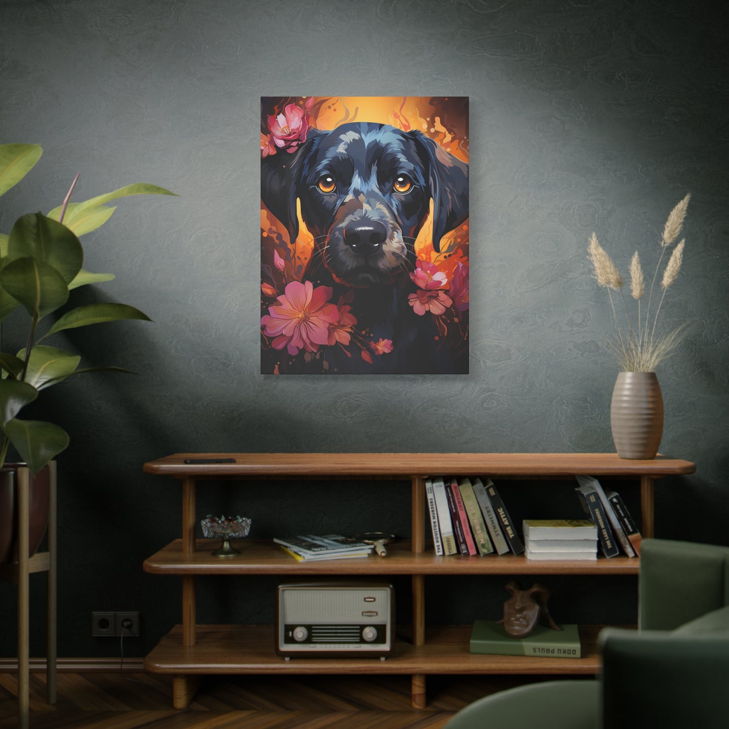 Canvas Beauceron Dog Art Print, Wall Art, Gift For Dog Lover - VYBE Shop