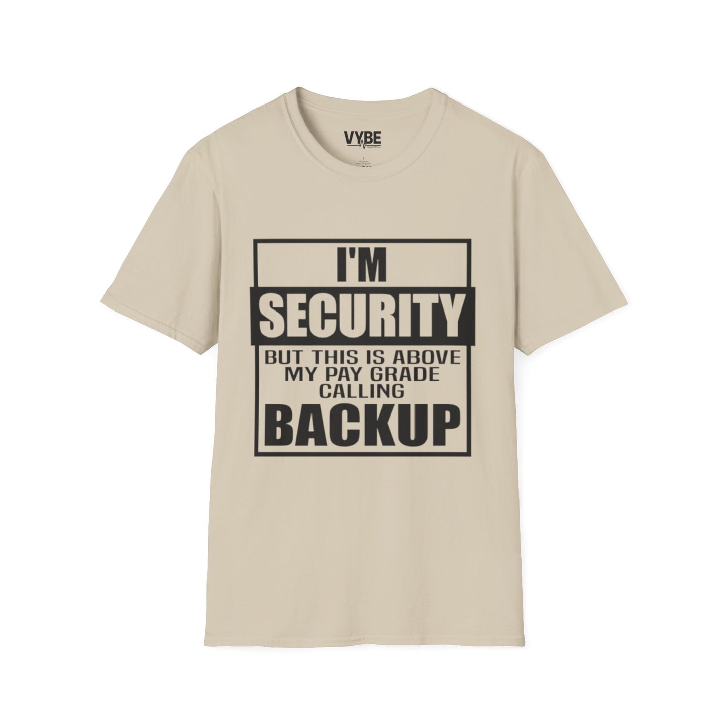Drunk Tee I'm Security - Fun Graphic T-Shirt for Party Protection