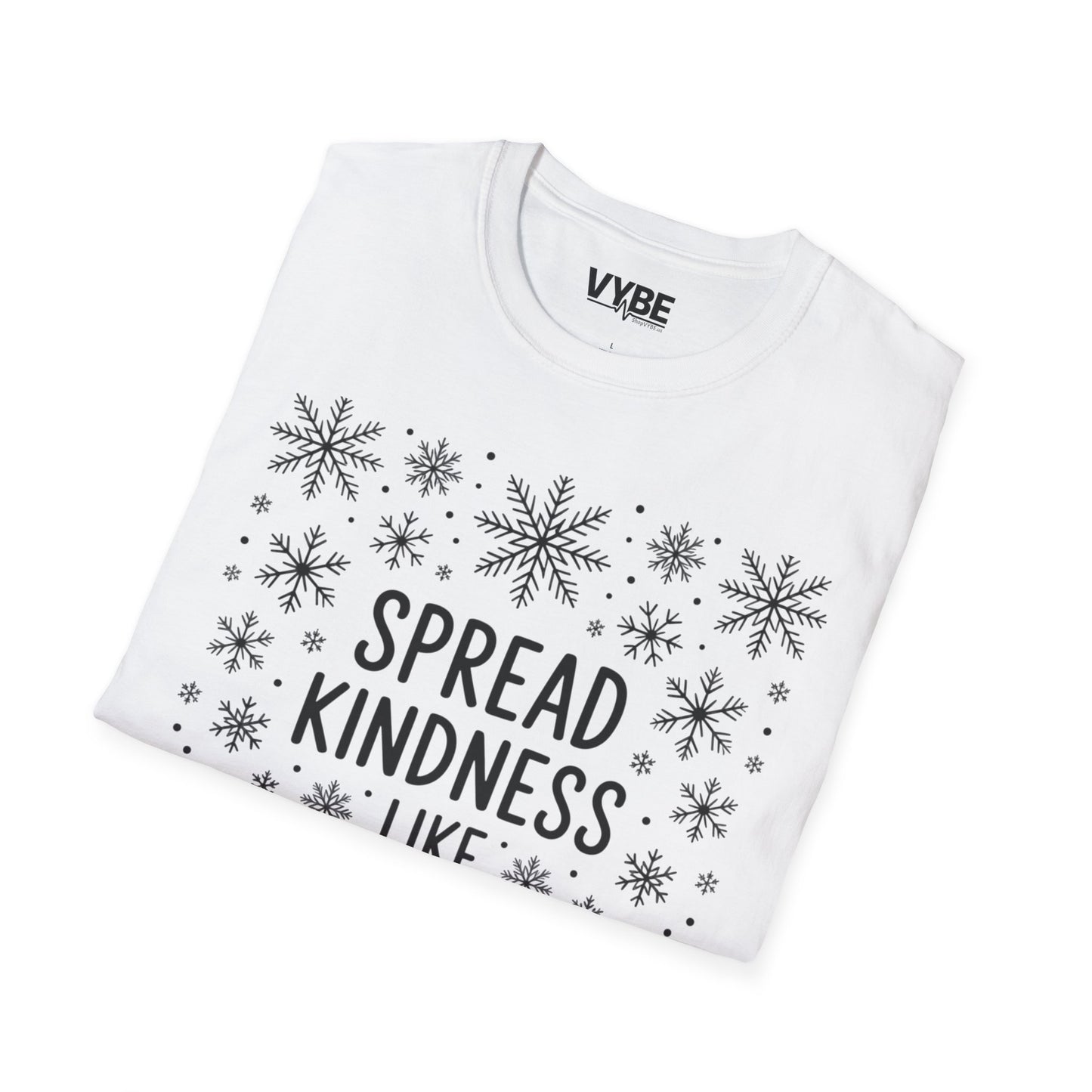 Spread Kindness Snowflake T-Shirt - VYBE