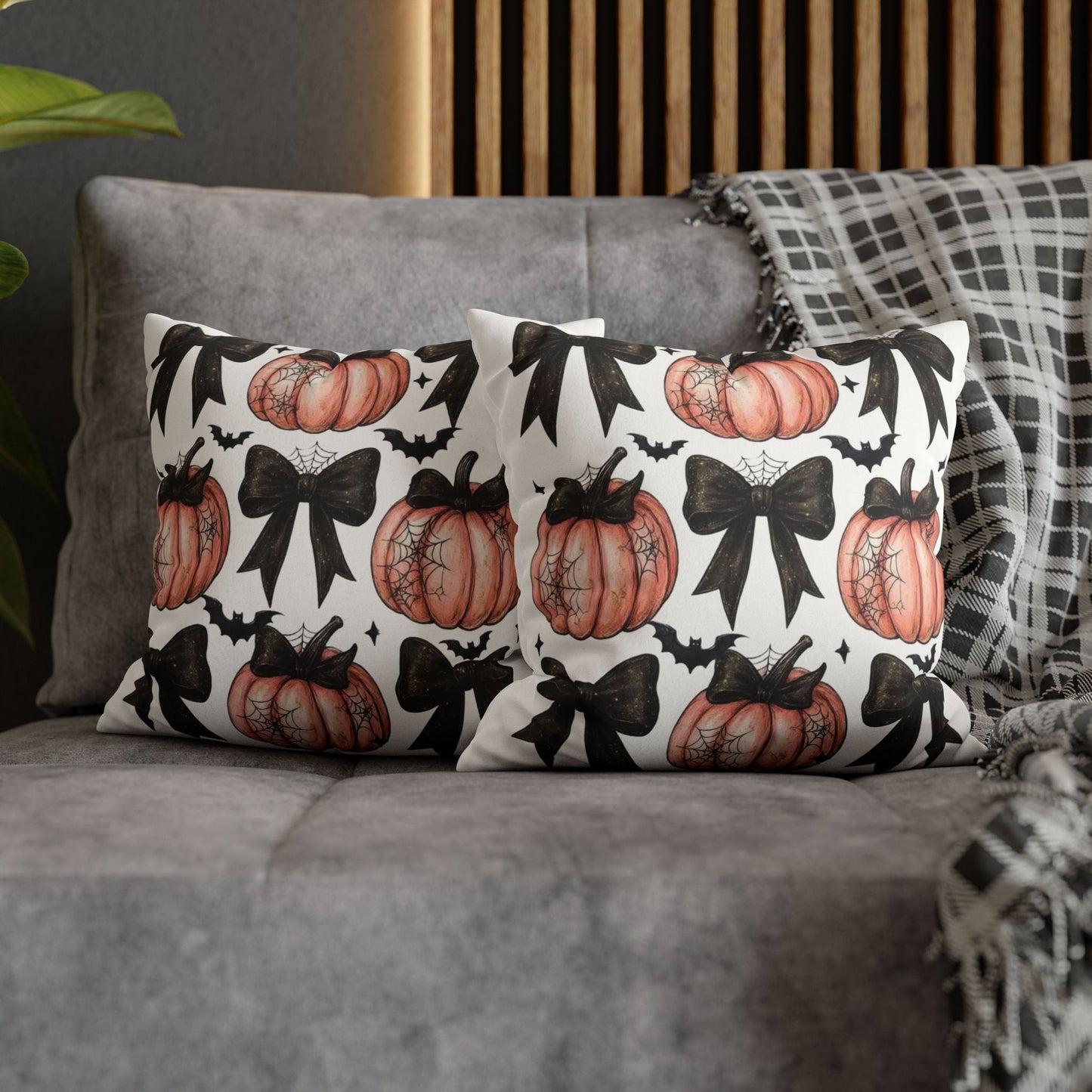 Halloween Pumpkin Pillowcase - Cozy Autumn Decor for Spooky Season Celebrations - VYBE Shop