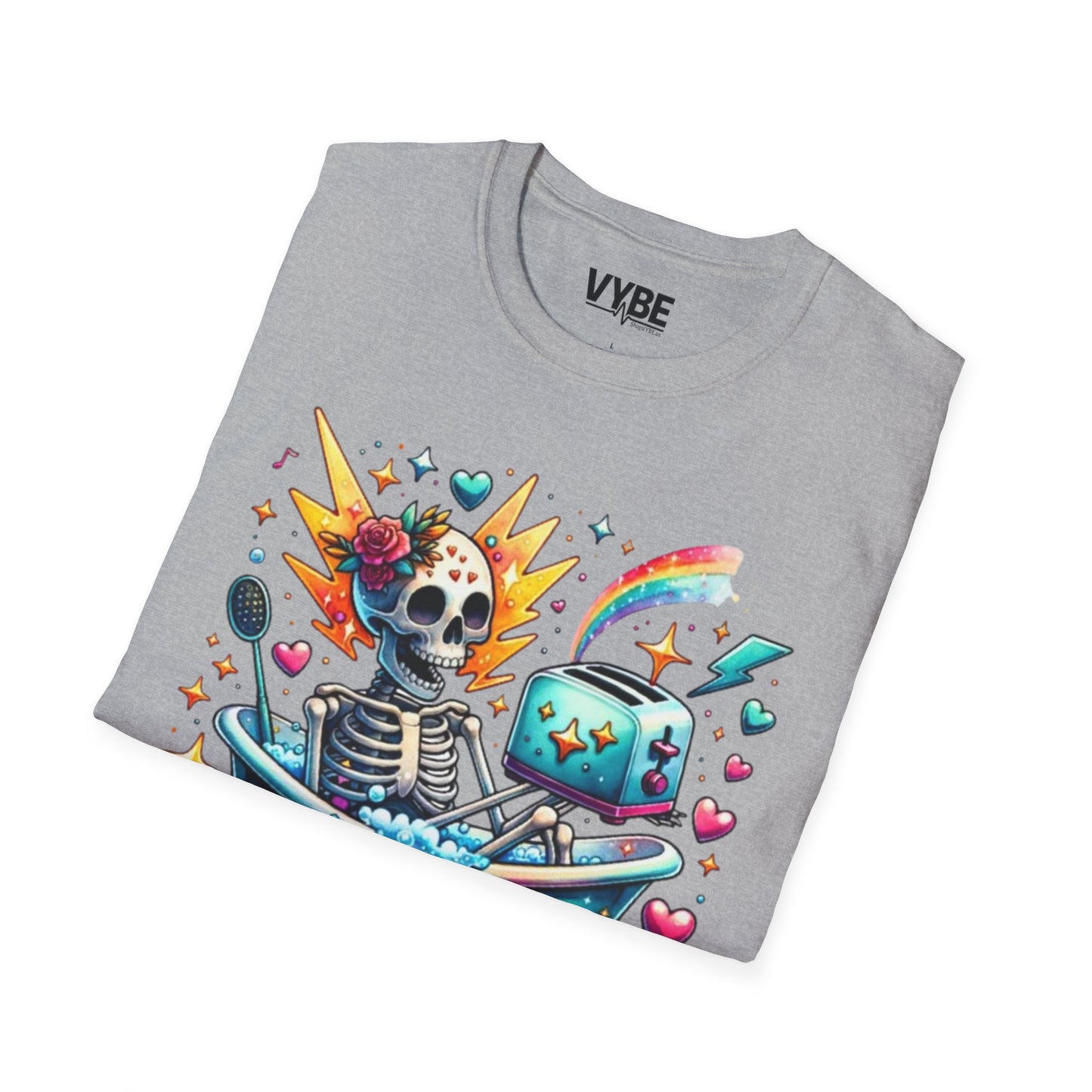 Live Laugh Toaster Bath T-Shirt