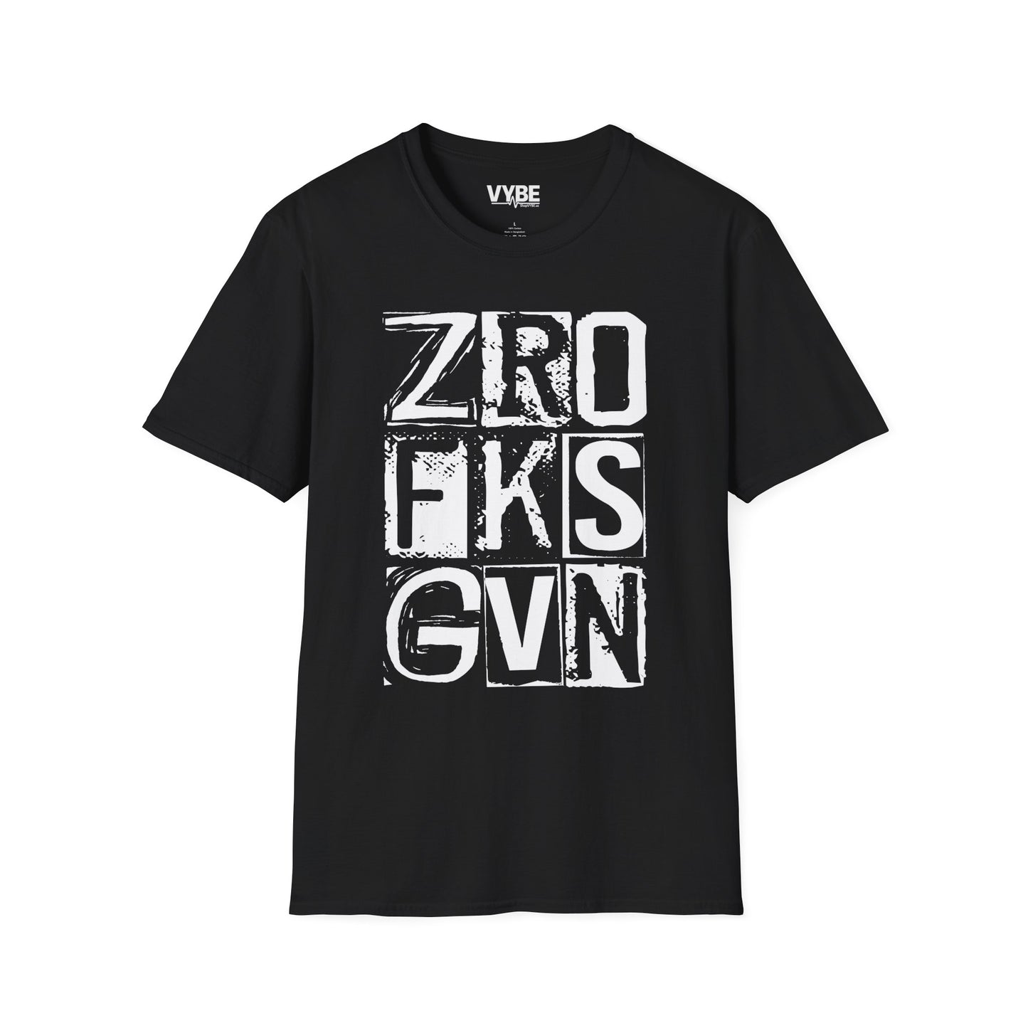 Zro Fks Gvn T-Shirt - VYBE
