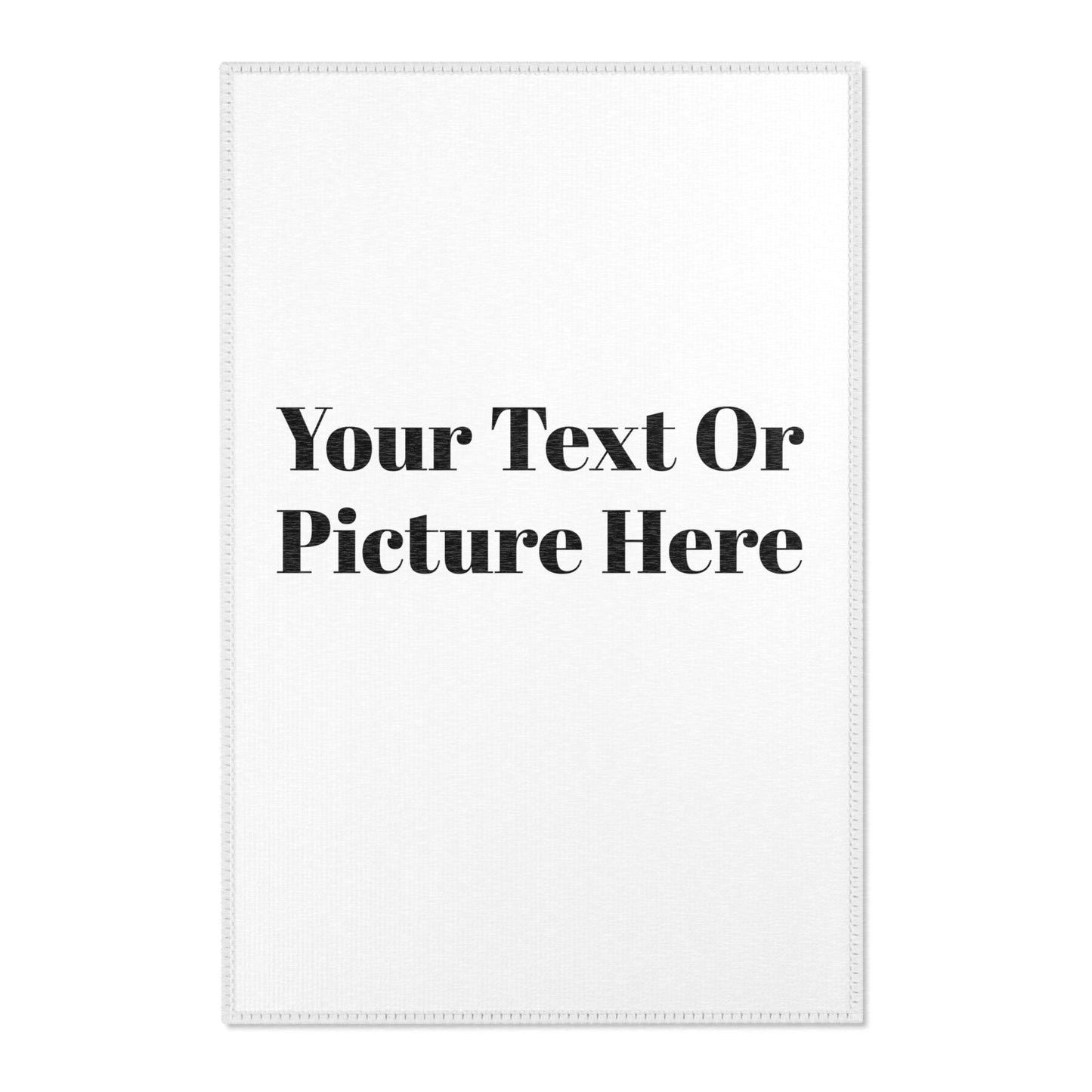 Personalized Area Rug for Home Decor, Customizable Rug, Unique Gifts for Housewarming, Living Room, Bedroom - VYBE