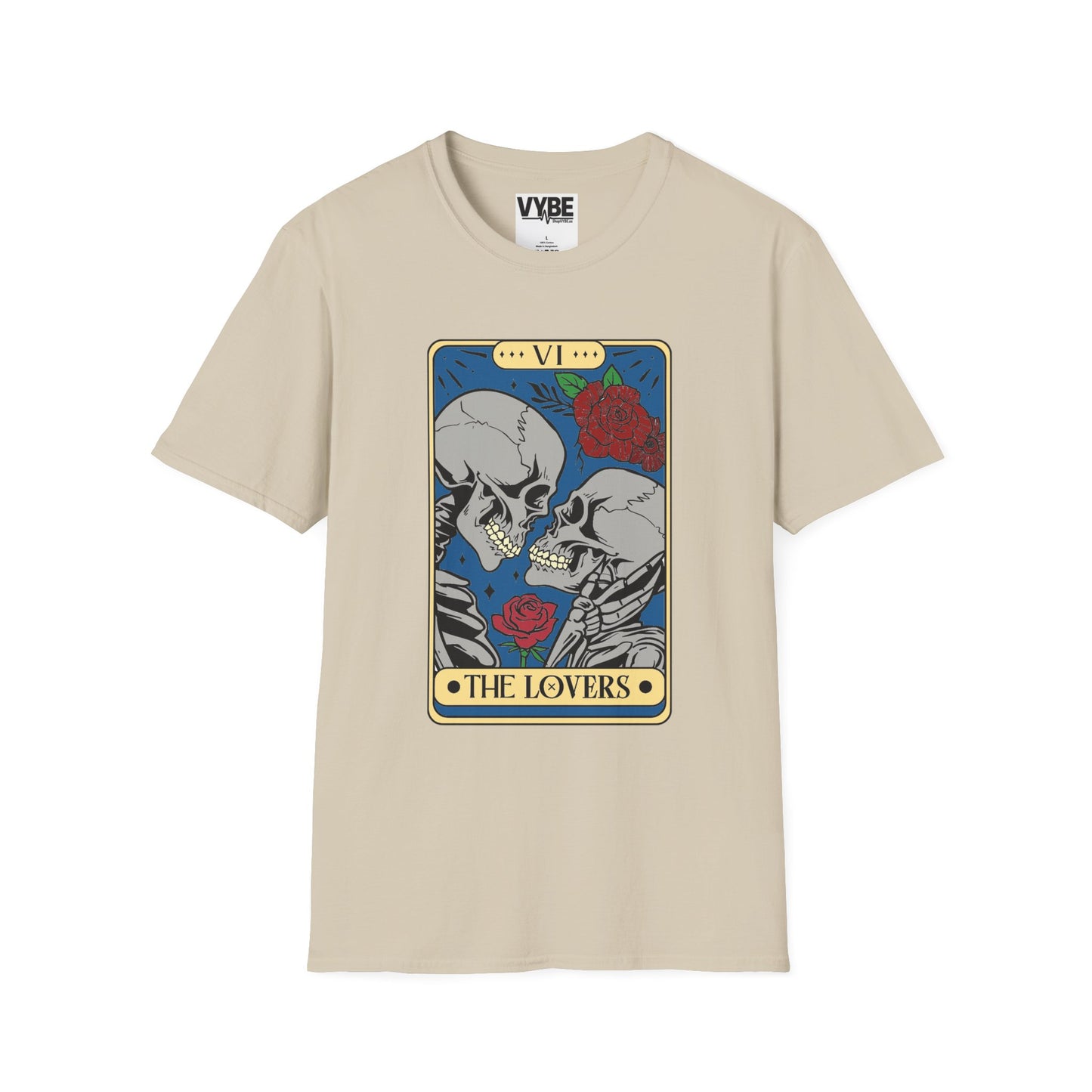 Vintage Lovers Tarot T-Shirt - VYBE Shop