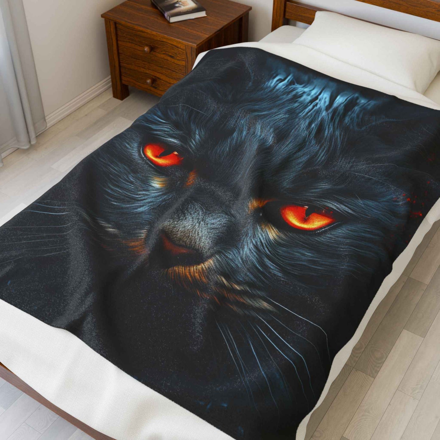 Fierce Feline Plush Blanket