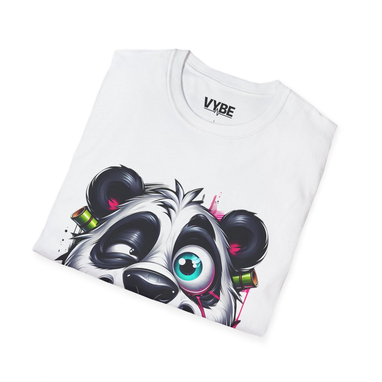 Vibrant Panda Graphic Tee - VYBE Shop