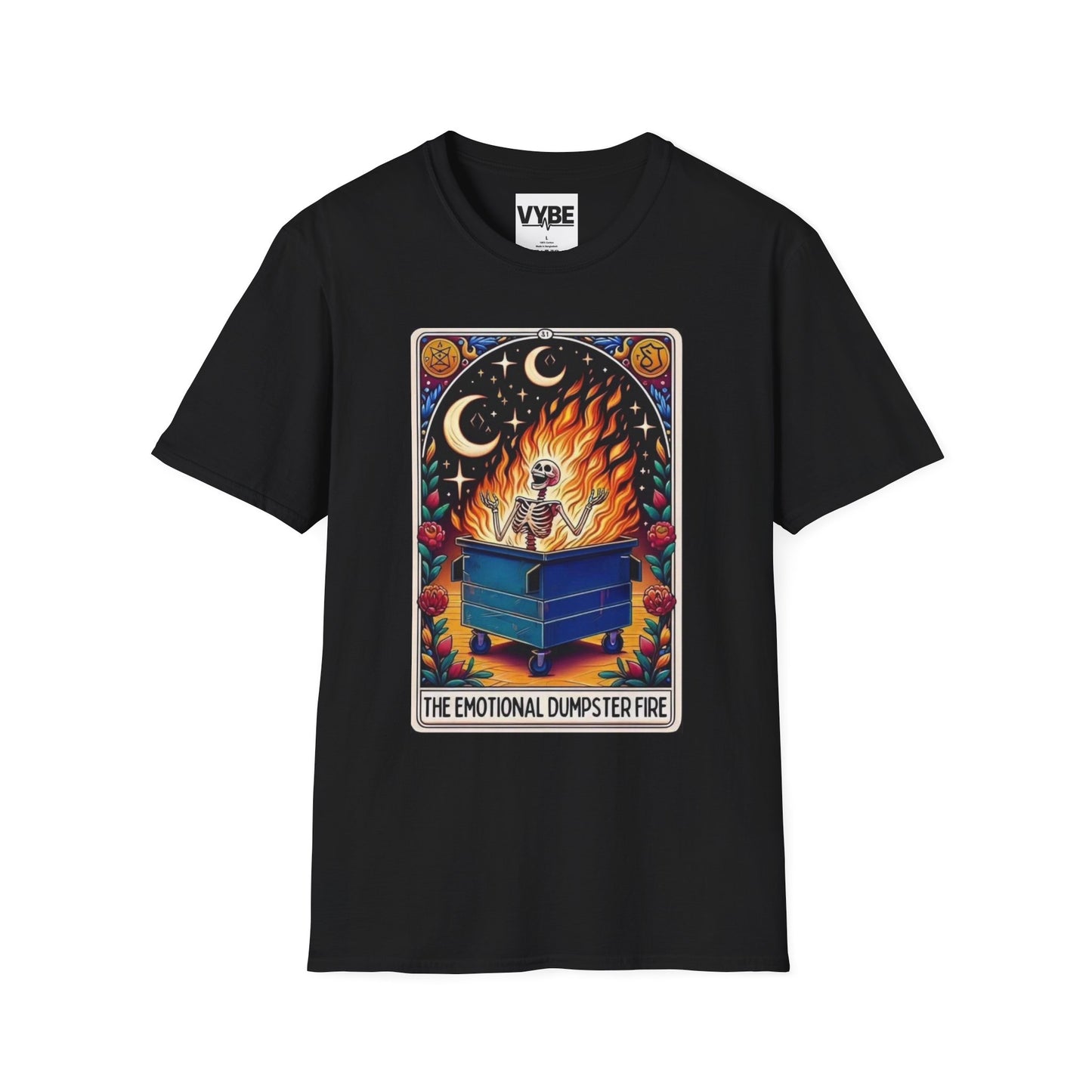 Tarot- Emotional Dumpster Fire- Tarot T-Shirt - VYBE Shop