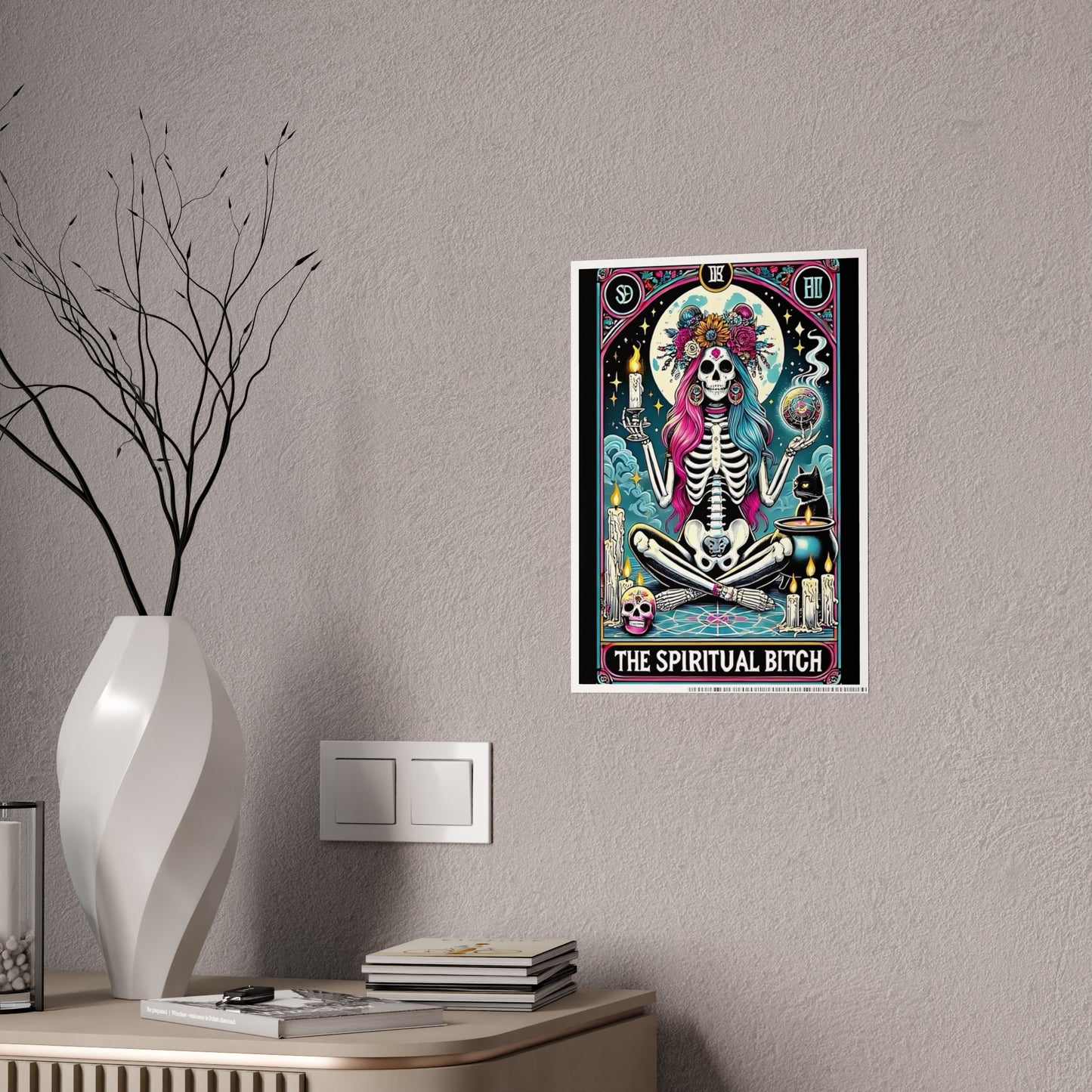 Spiritual Bitch Poster | Tarot Wall Art for a Bold Statement - VYBE Shop