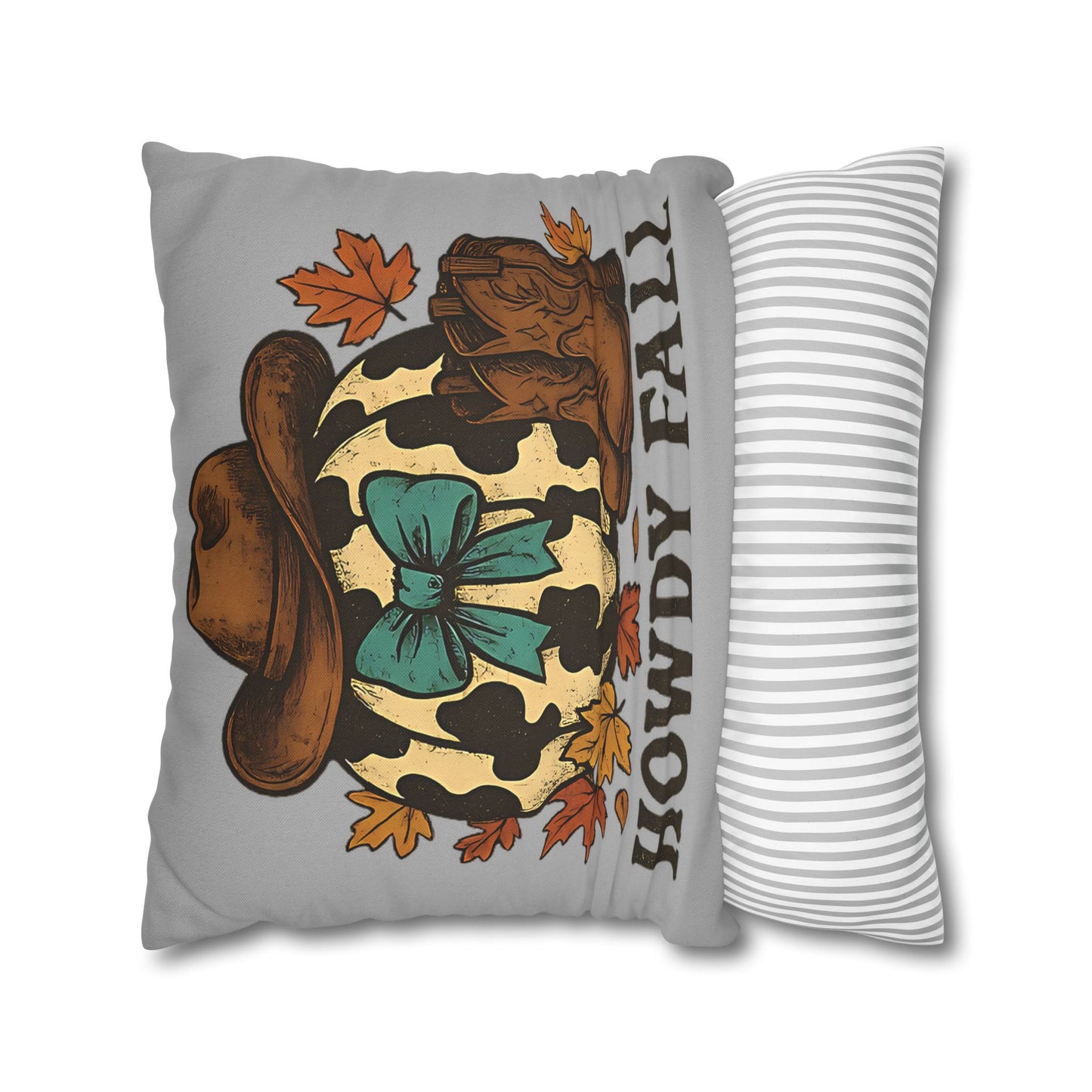 Howdy Fall Decorative Pillowcase - Cozy Autumn Home Decor, Farmhouse Style Decorative Pillow Cover, Perfect Fall Gift - VYBE Shop
