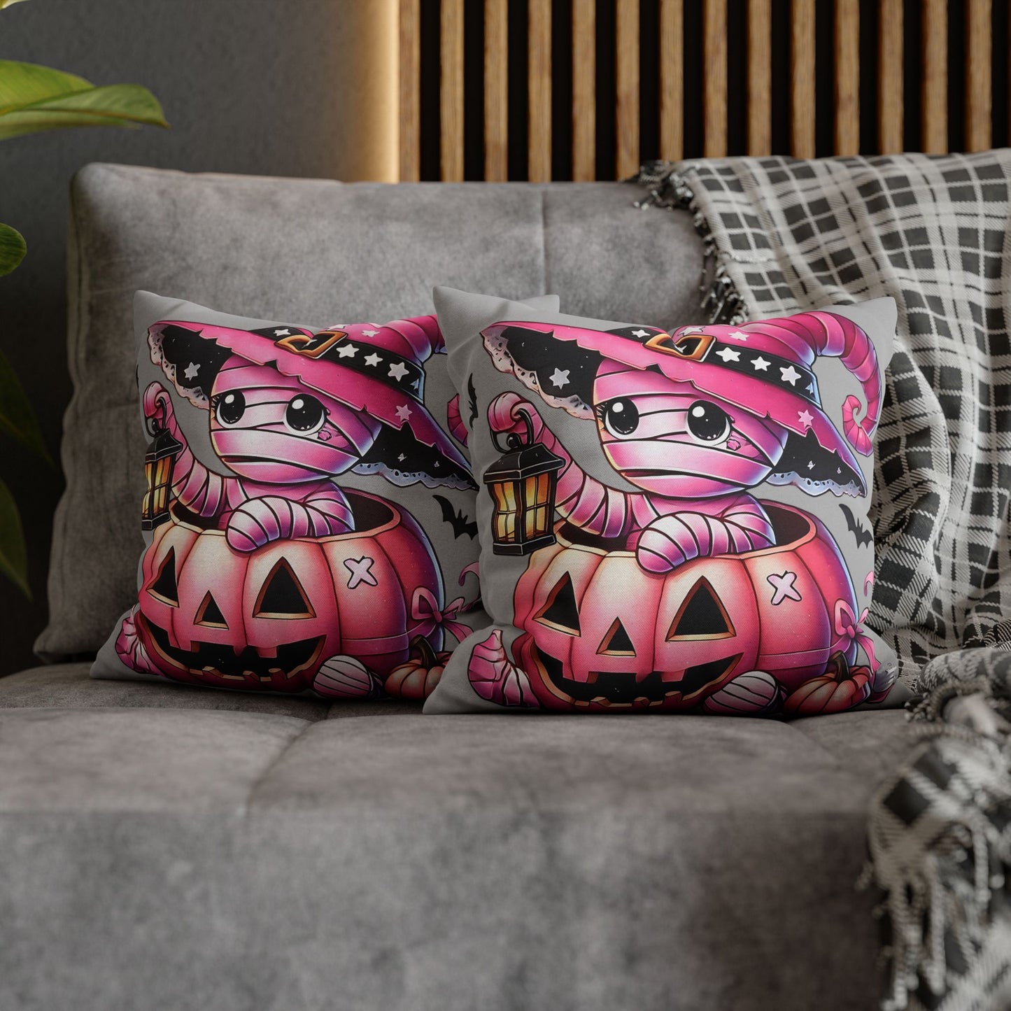 Halloween Mummy Pillowcase - Cute Pillow Cover for Spooky Fall Decor and Cozy Home Accent - VYBE Shop