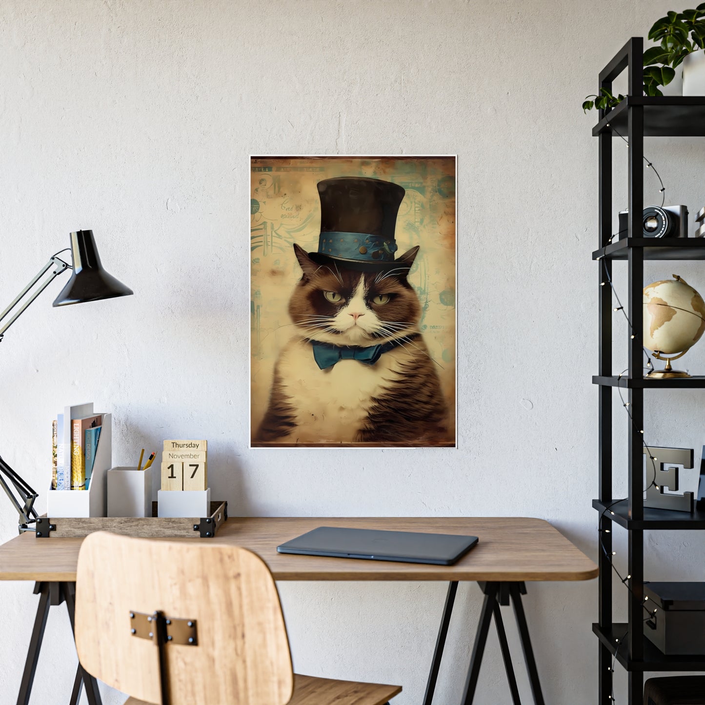 Cute Grumpy Cat Poster - VYBE Shop