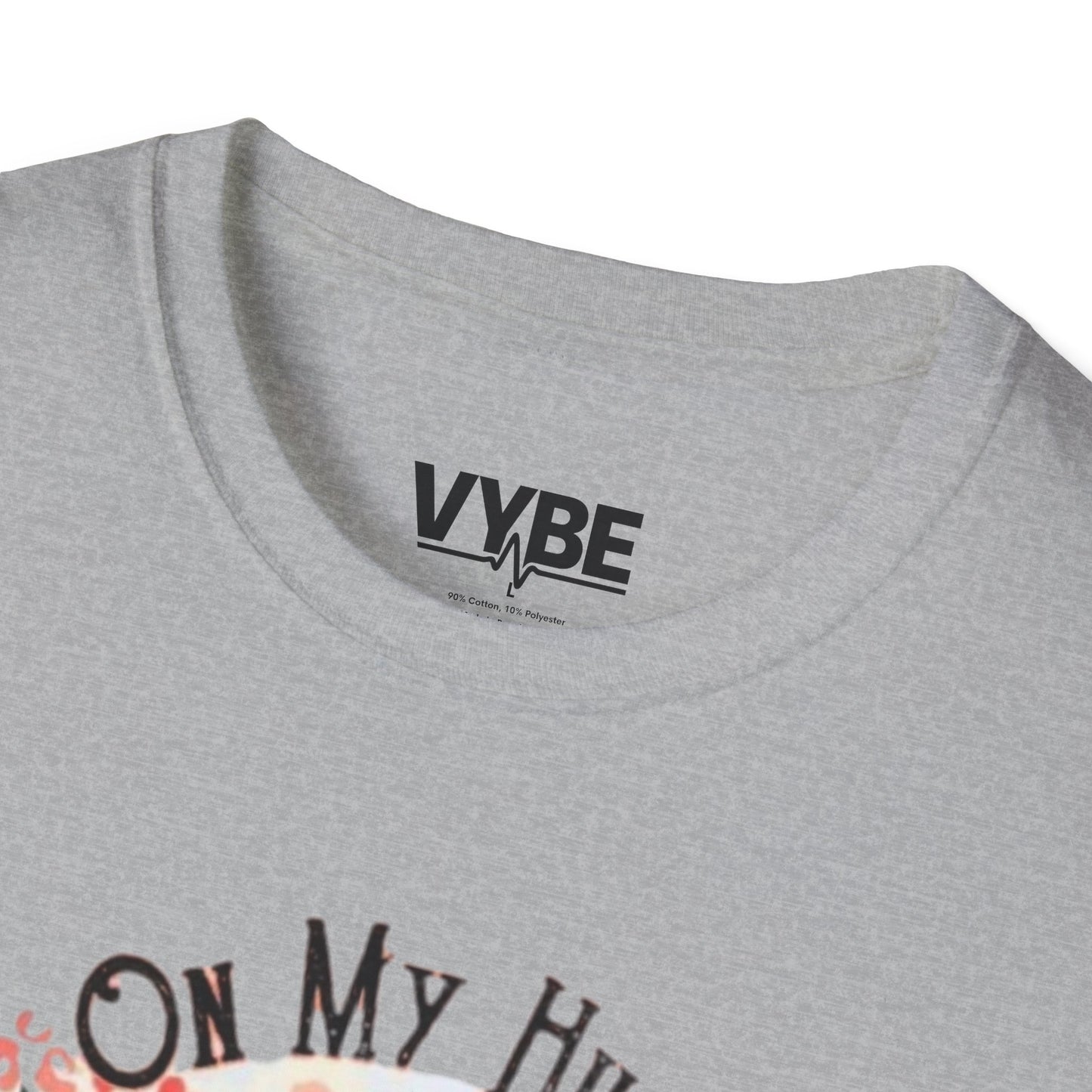 Funny- On My Husband's Last Nerve T-Shirt, Funny Gift For Wifey - VYBE Shop