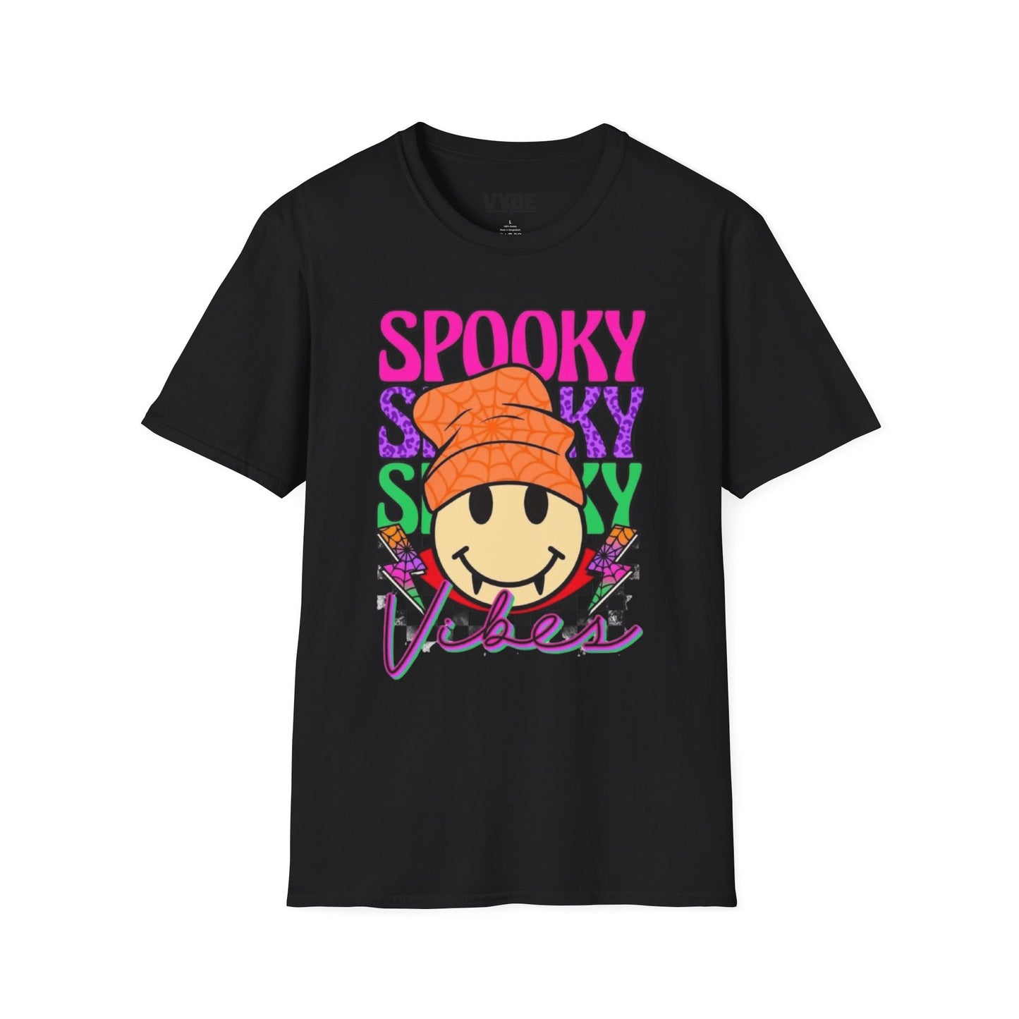 Halloween- Spooky Vibes T-Shirt, Colorful Halloween Shirt, Cute Gift - VYBE Shop