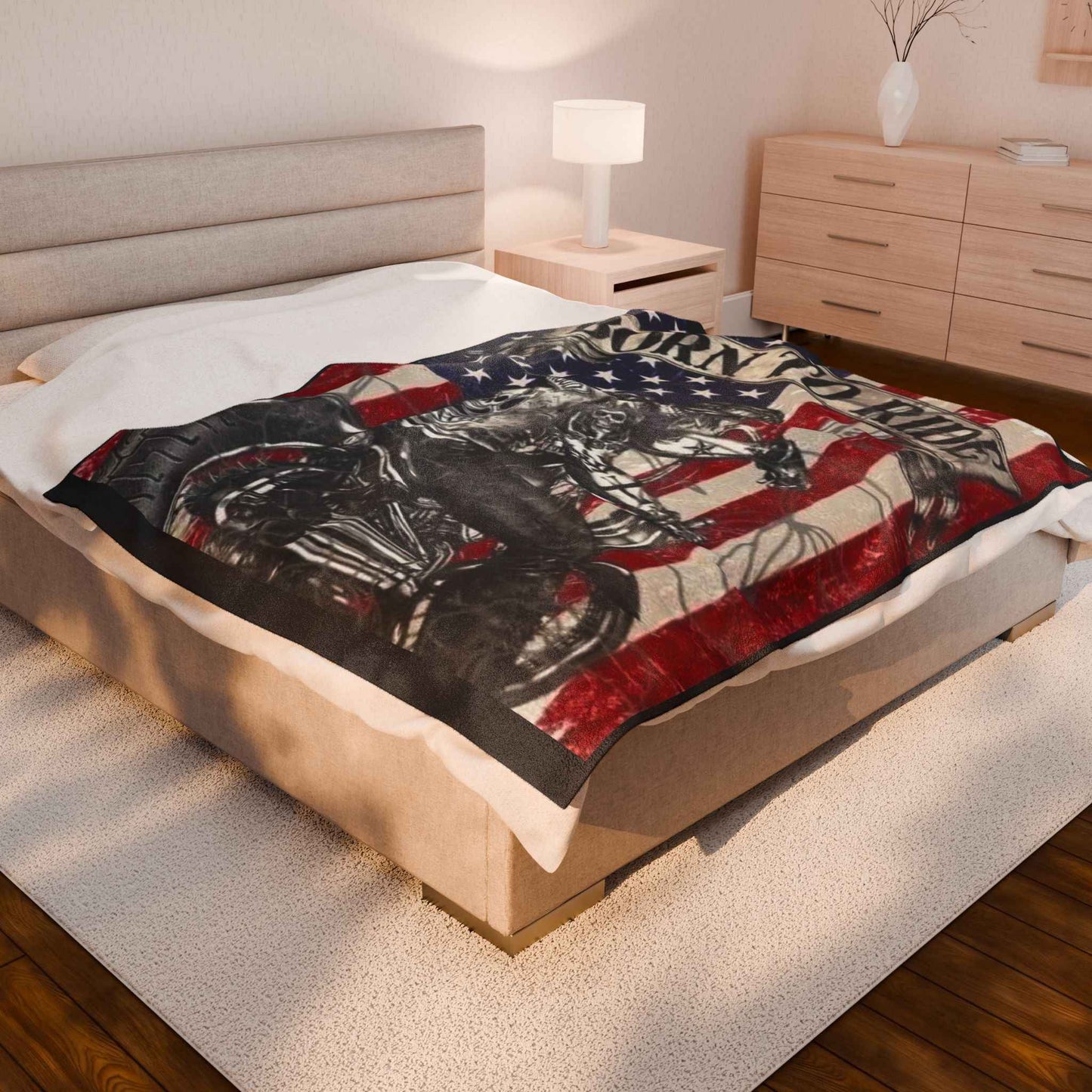 Biker Plush Blanket