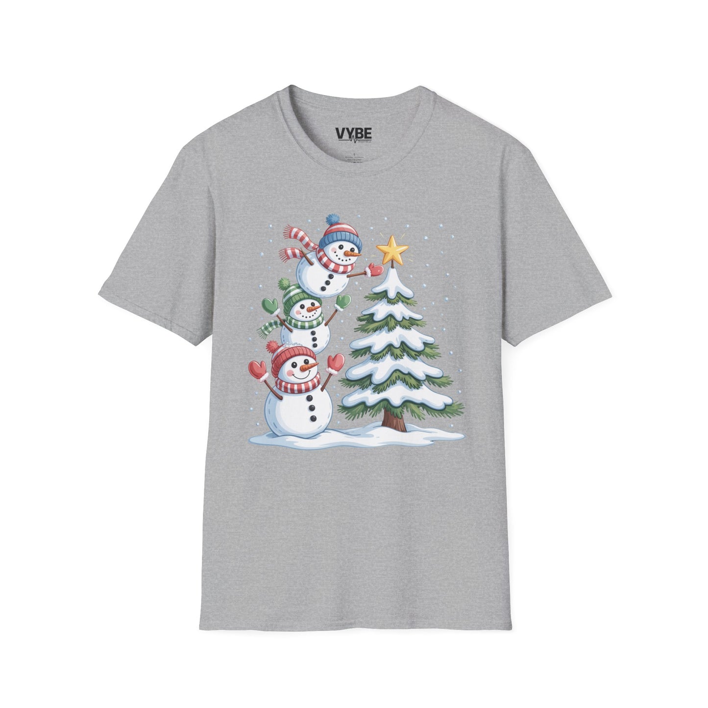 Cute Snowman T-Shirt - VYBE