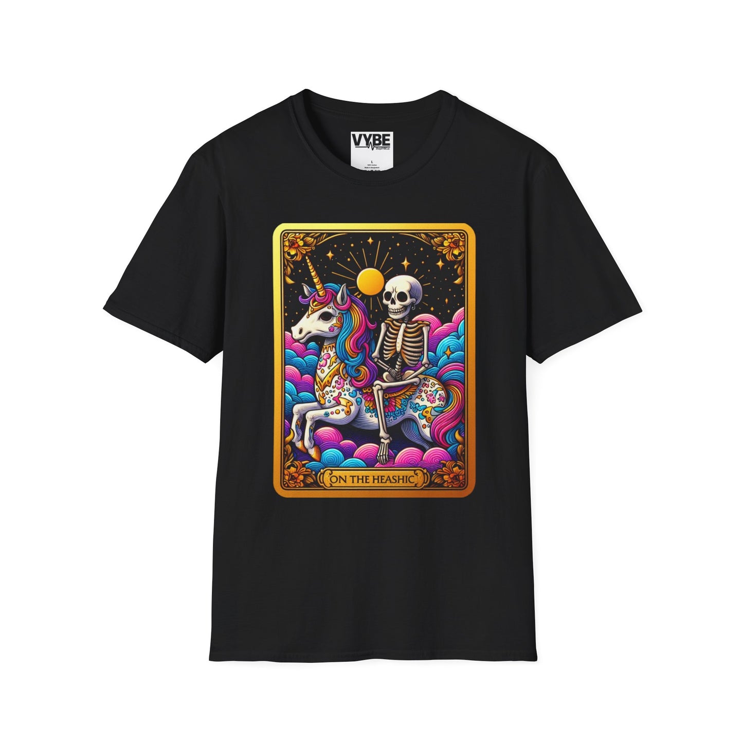 Whimsical Skeleton Tarot Shirt for Unique Style Lovers - VYBE Shop