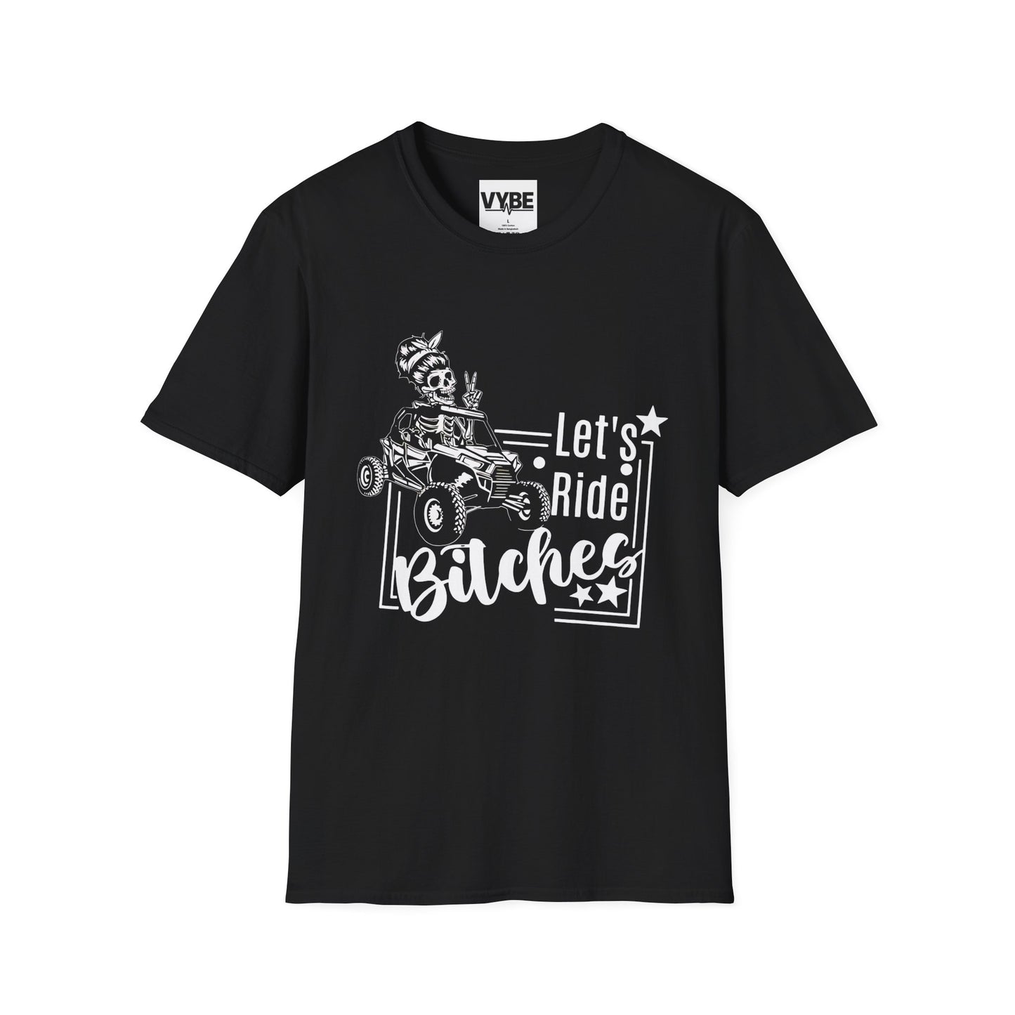 Funny- Let's Ride Fun Unisex T-Shirt, Biker Tee, Casual Outfit, Gift for Riders - VYBE Shop