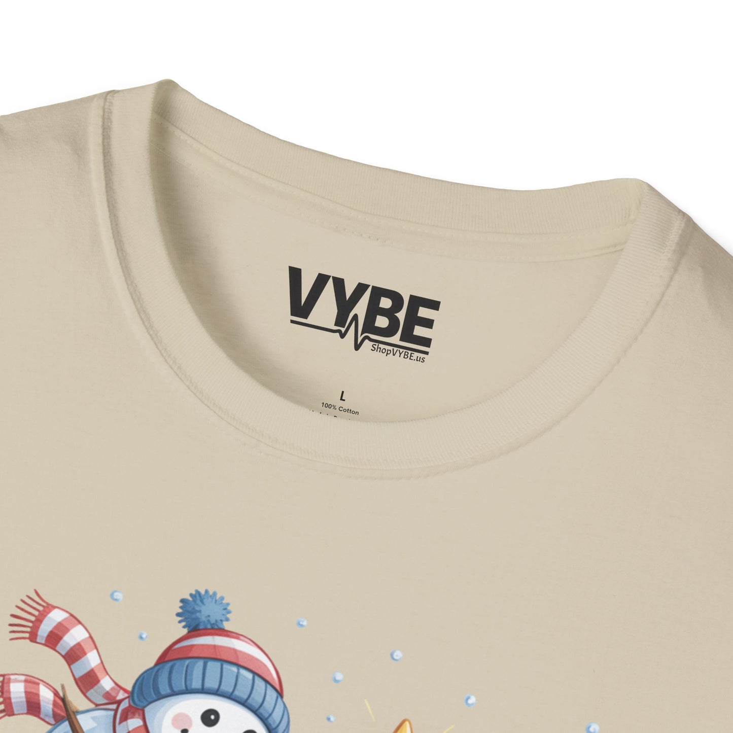 Cute Snowman T-Shirt - VYBE