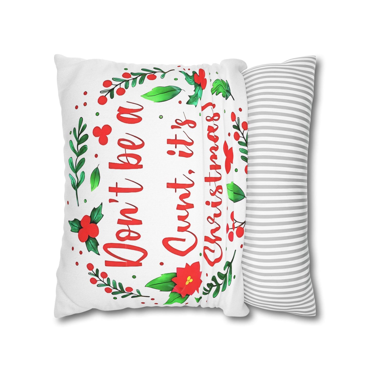 Christmas Humorous Pillowcase - Funny Gift for Couch and Holiday Decor - VYBE Shop