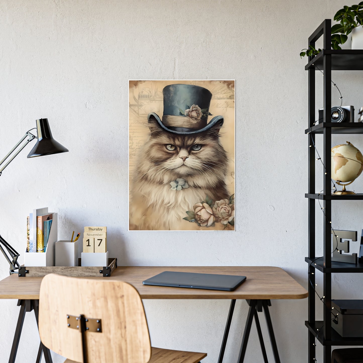 Vintage Pet Poster - Perfect Gift for Cat Lovers - VYBE Shop