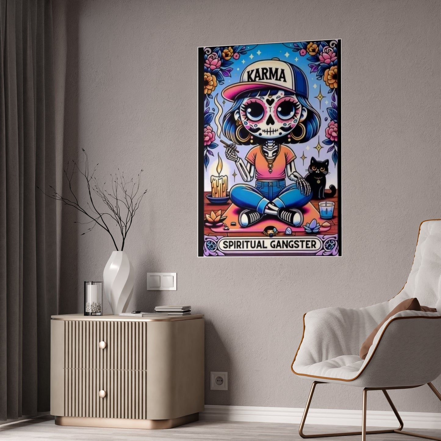 Spiritual Gangster Wall Art for Inspiring Home Decor - VYBE Shop