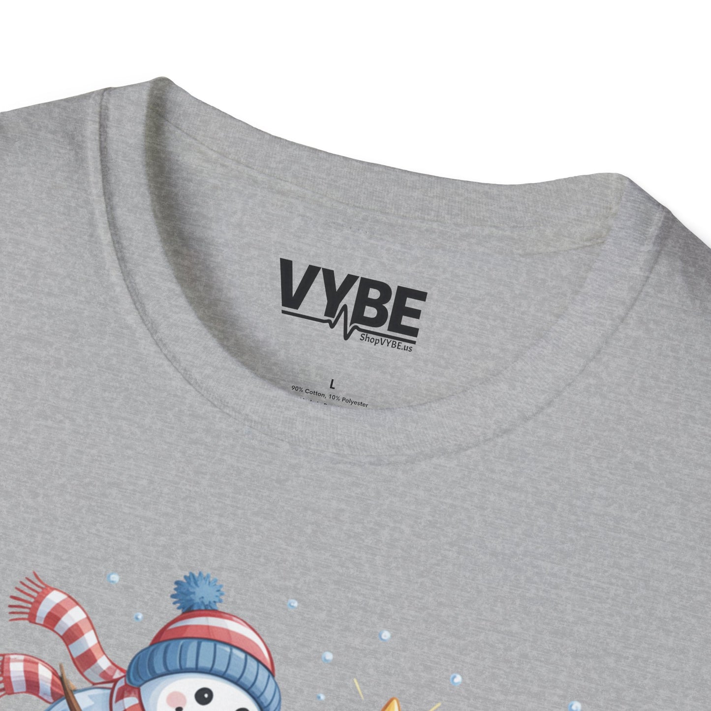 Cute Snowman T-Shirt - VYBE